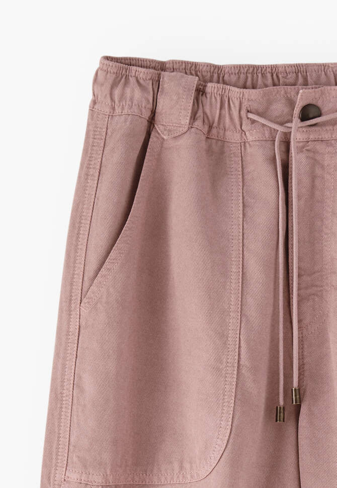 Cargo trousers, Dusty pink, completeTheLook
