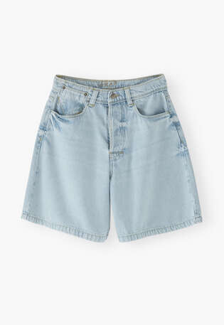 Denim shorts, Pale wash, webstill