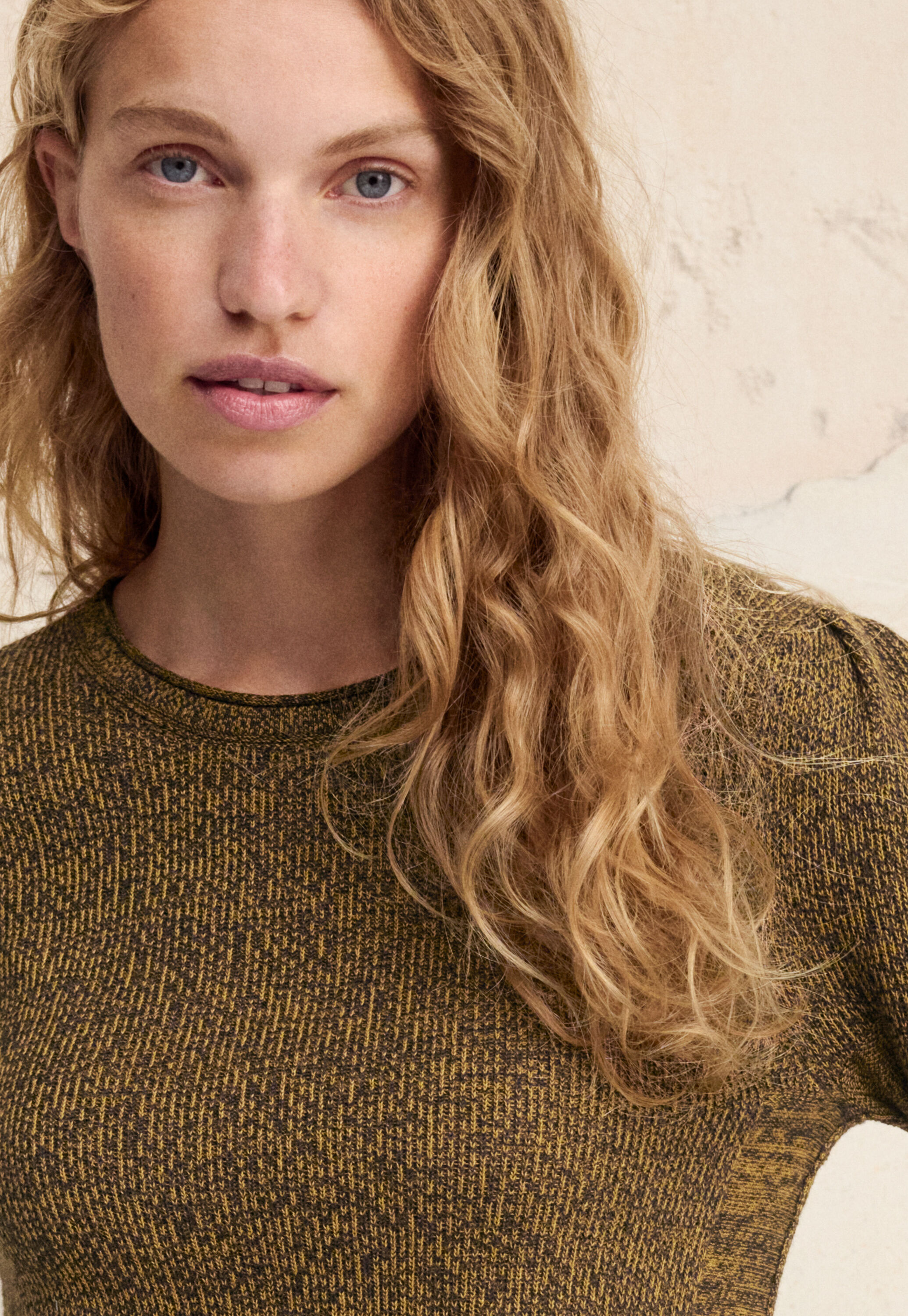 Flecked sweater