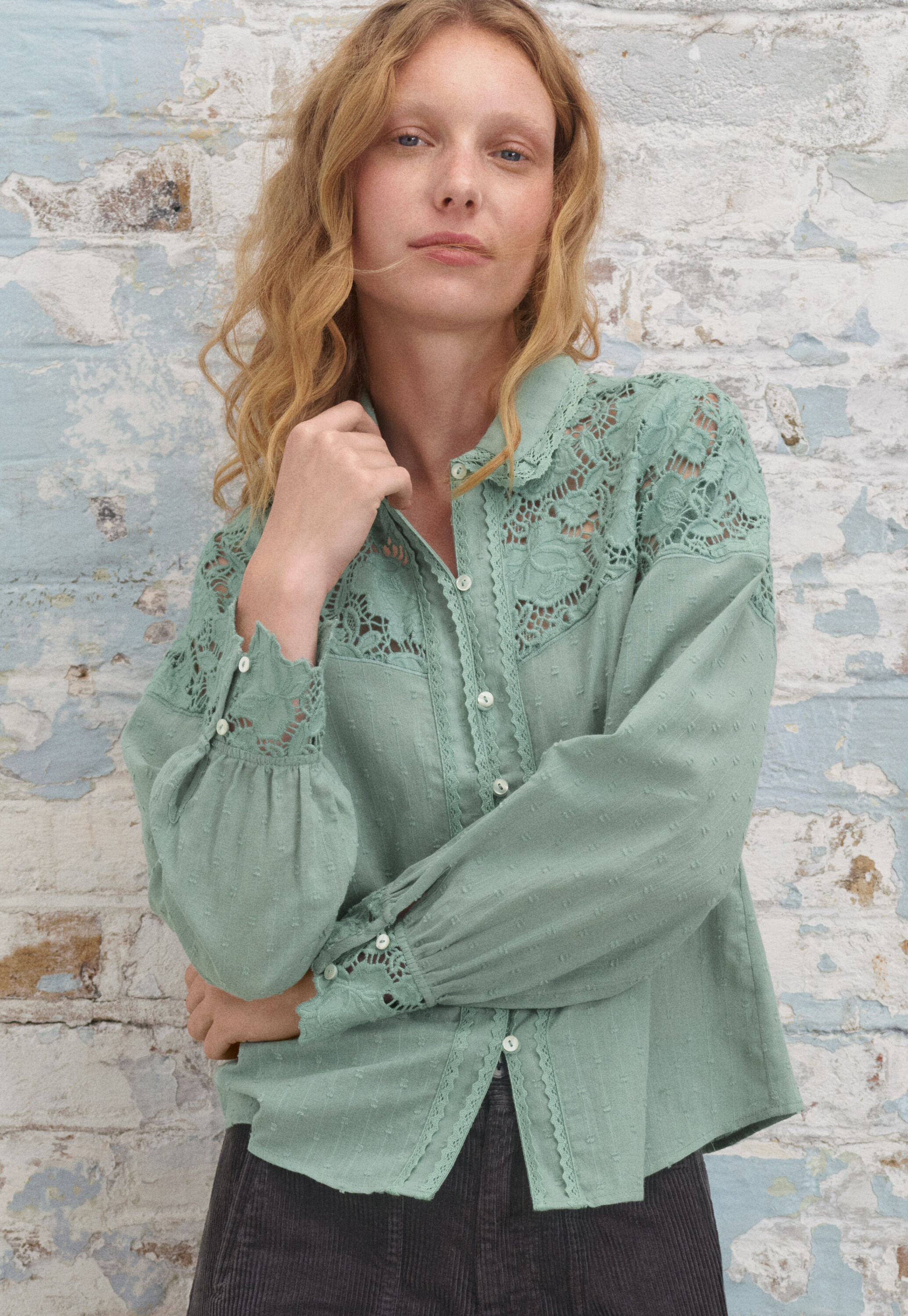 Embroidered blouse