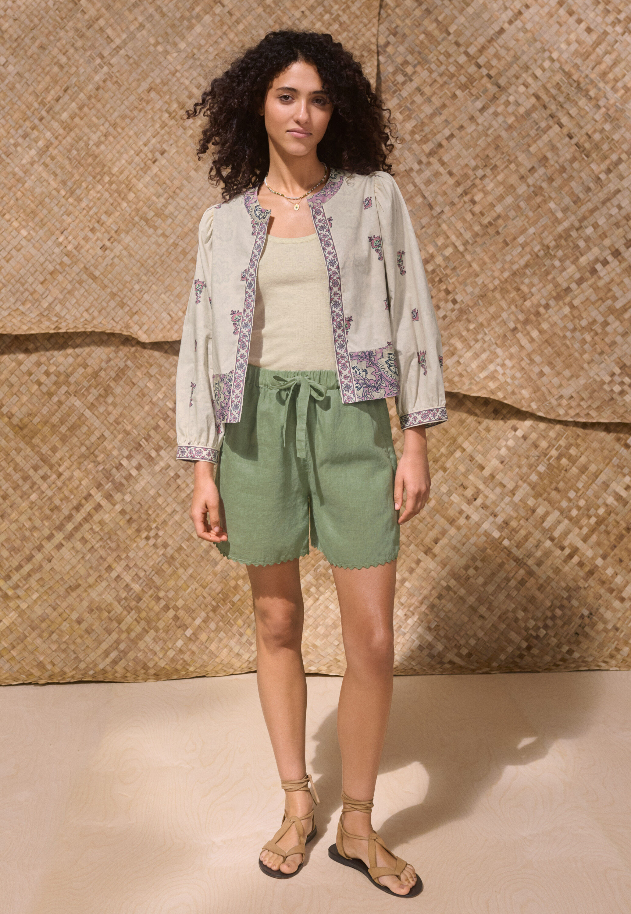 Reversible printed jacket