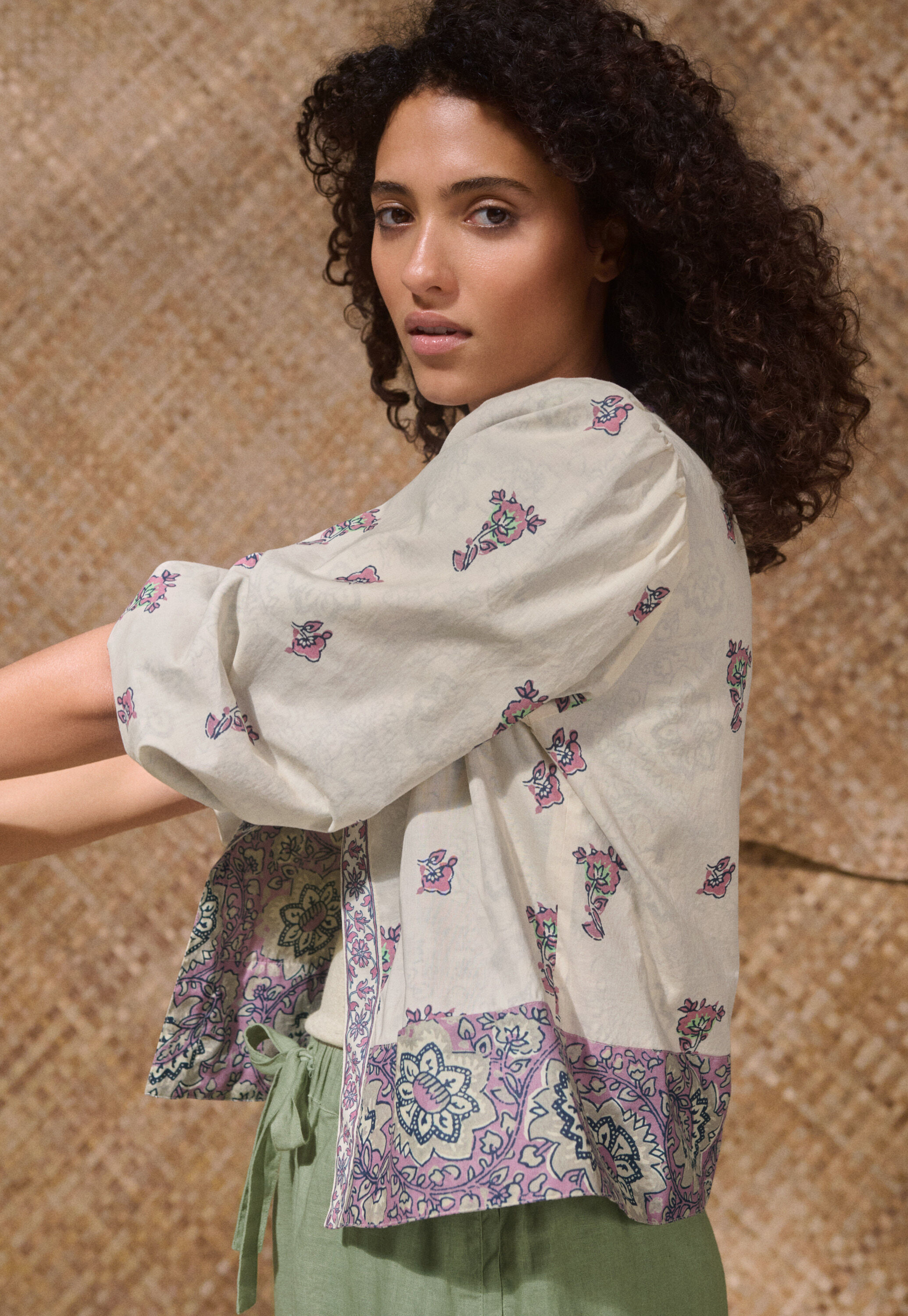 Reversible printed jacket