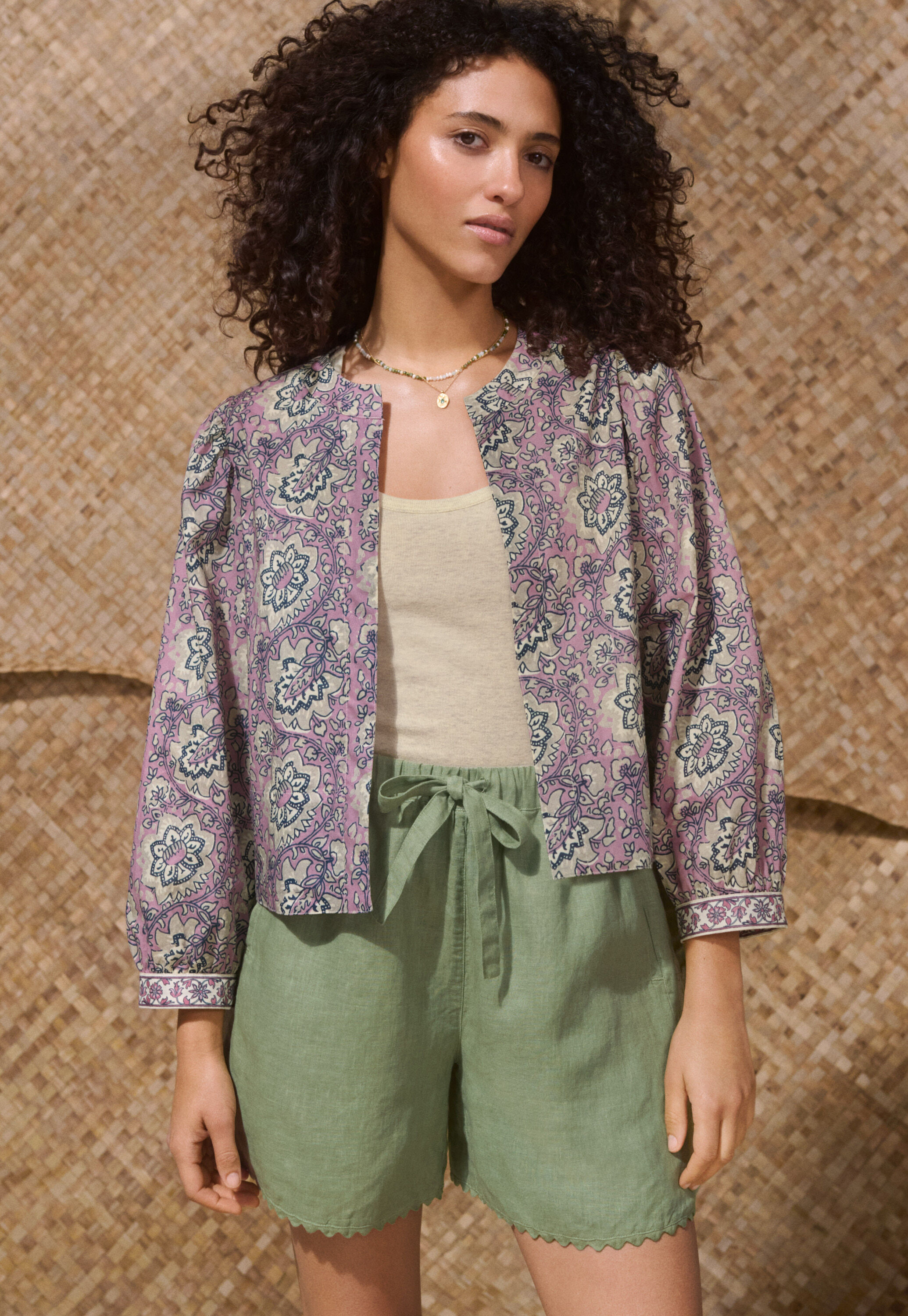Reversible printed jacket
