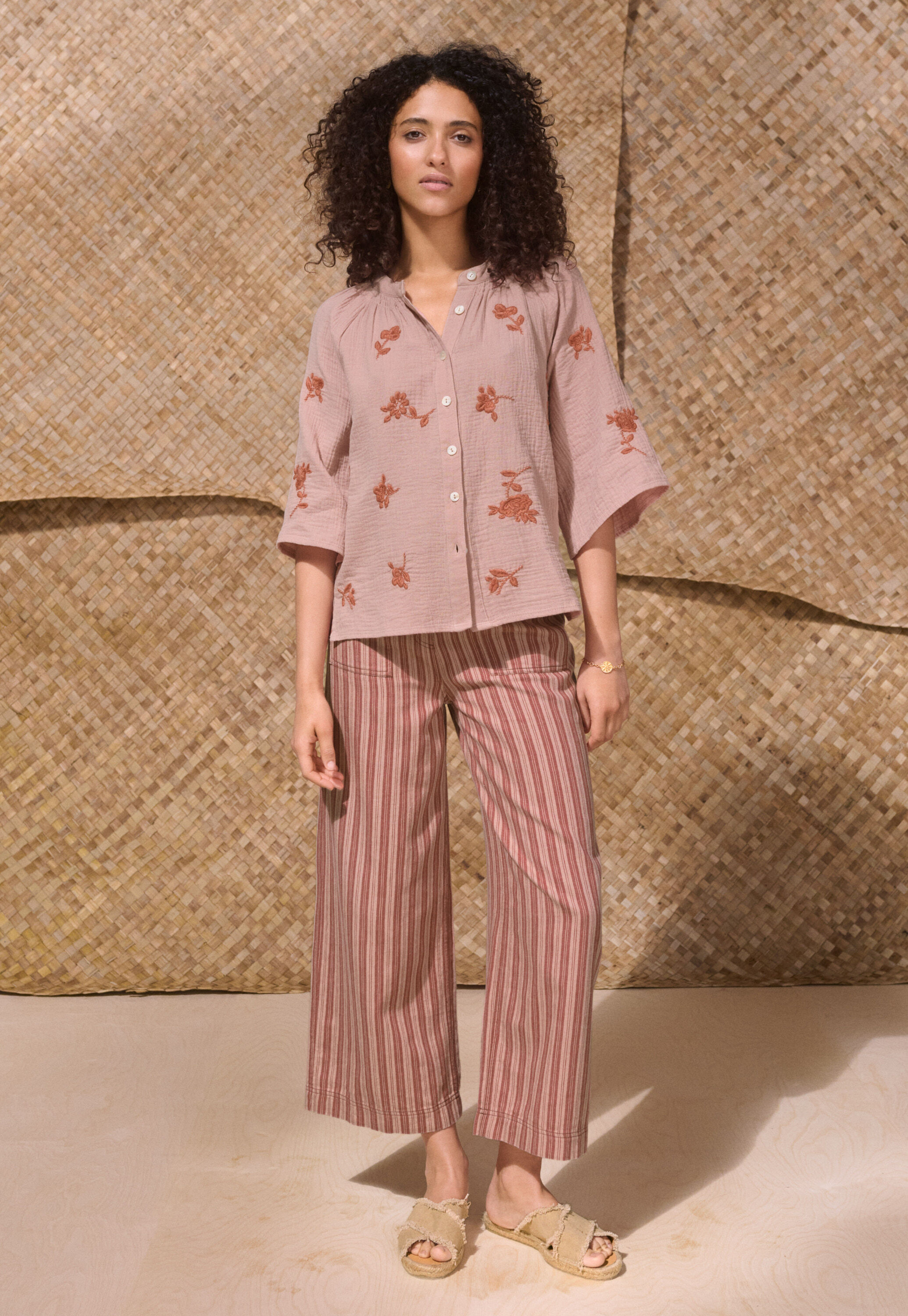 Embroidered blouse
