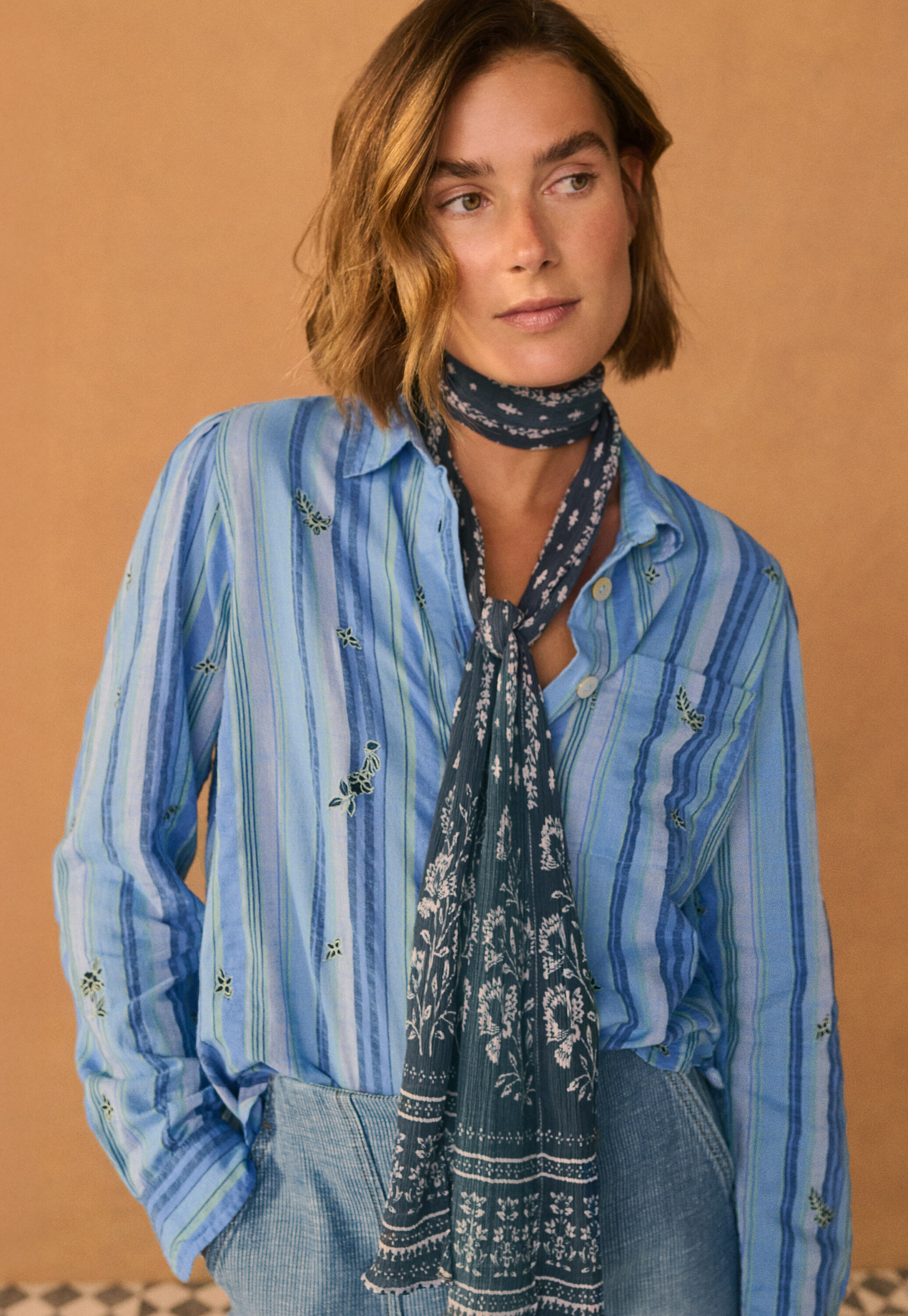 Printed scarf