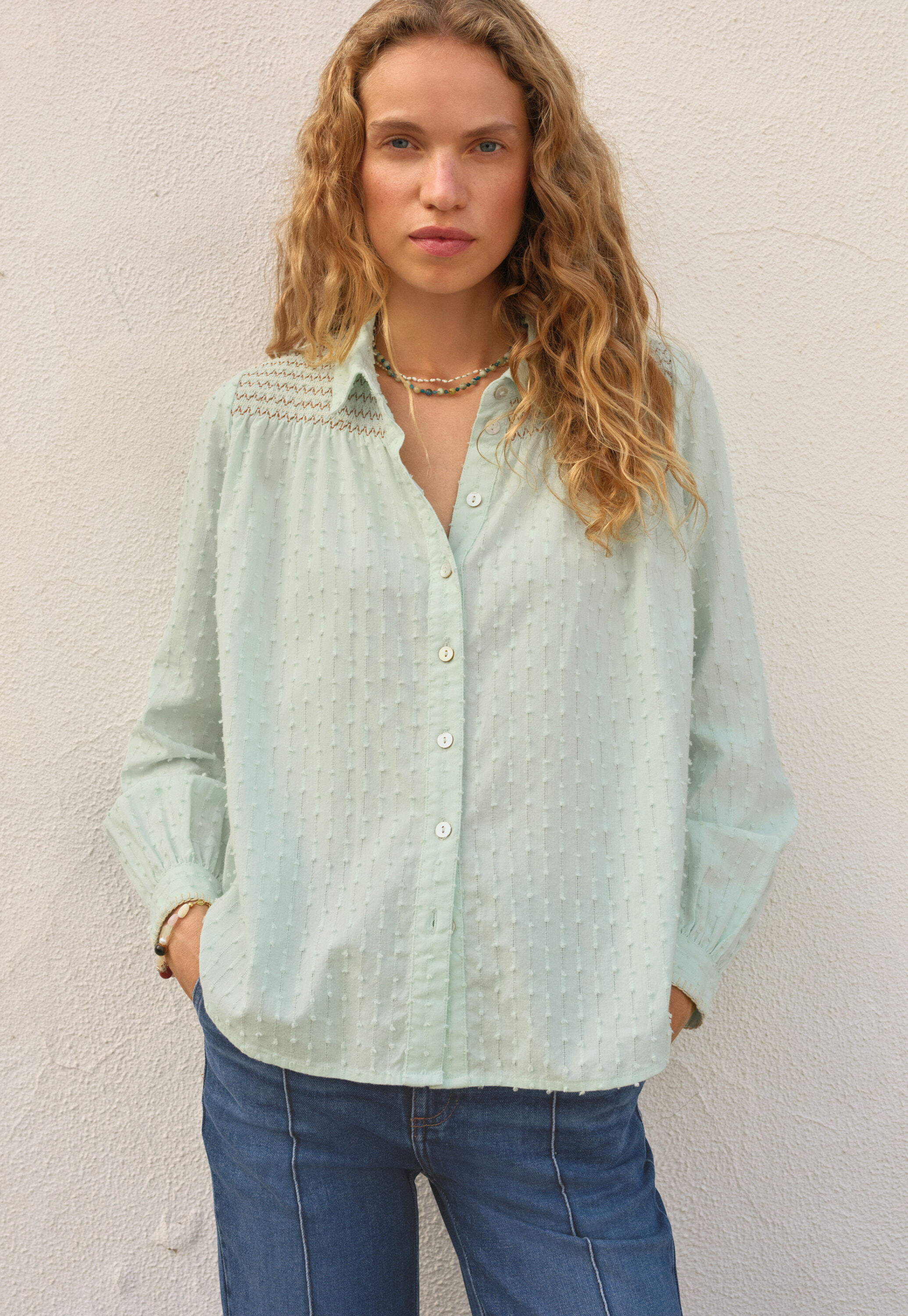 Embroidered blouse