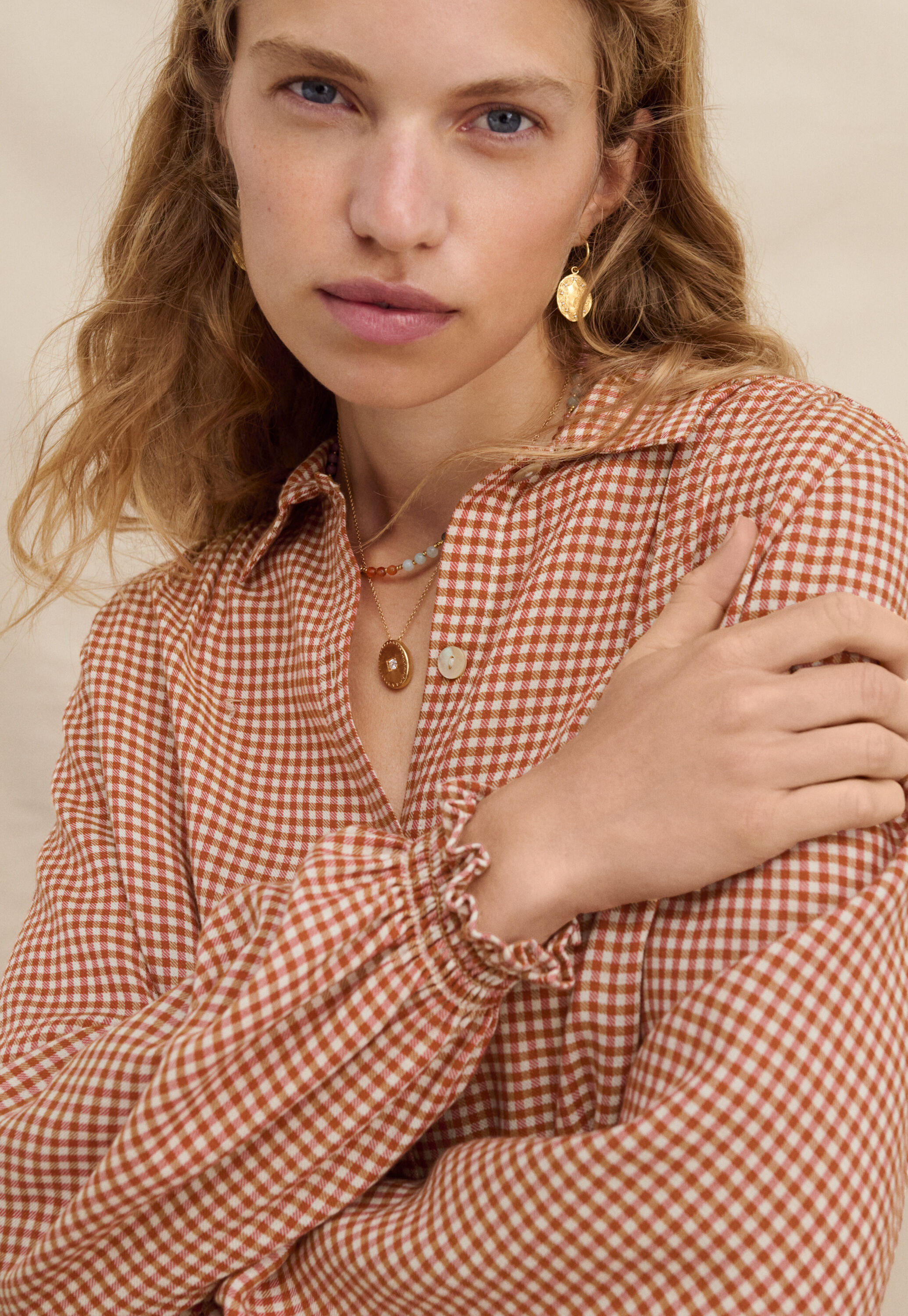 Checked shirt