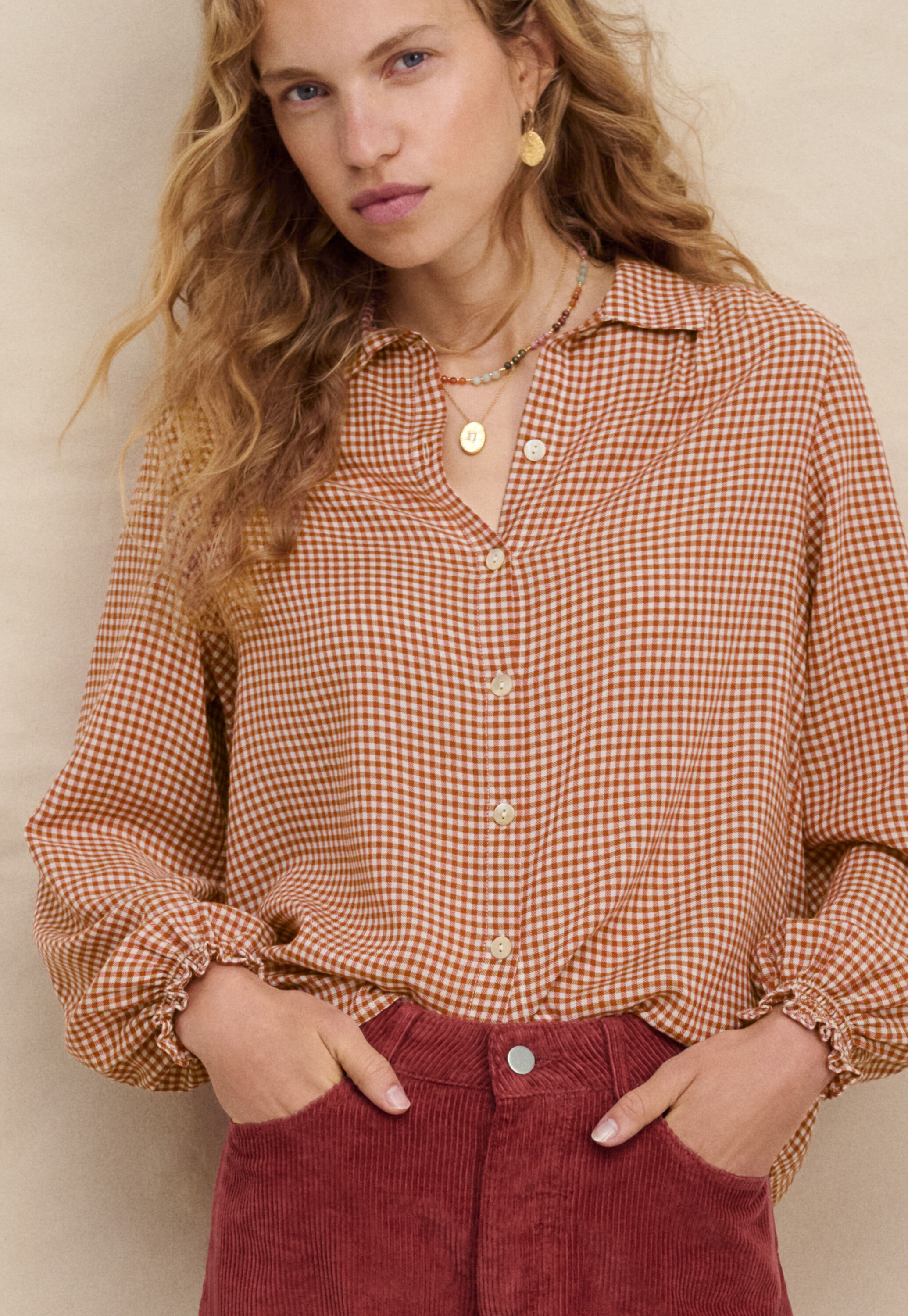 Checked shirt