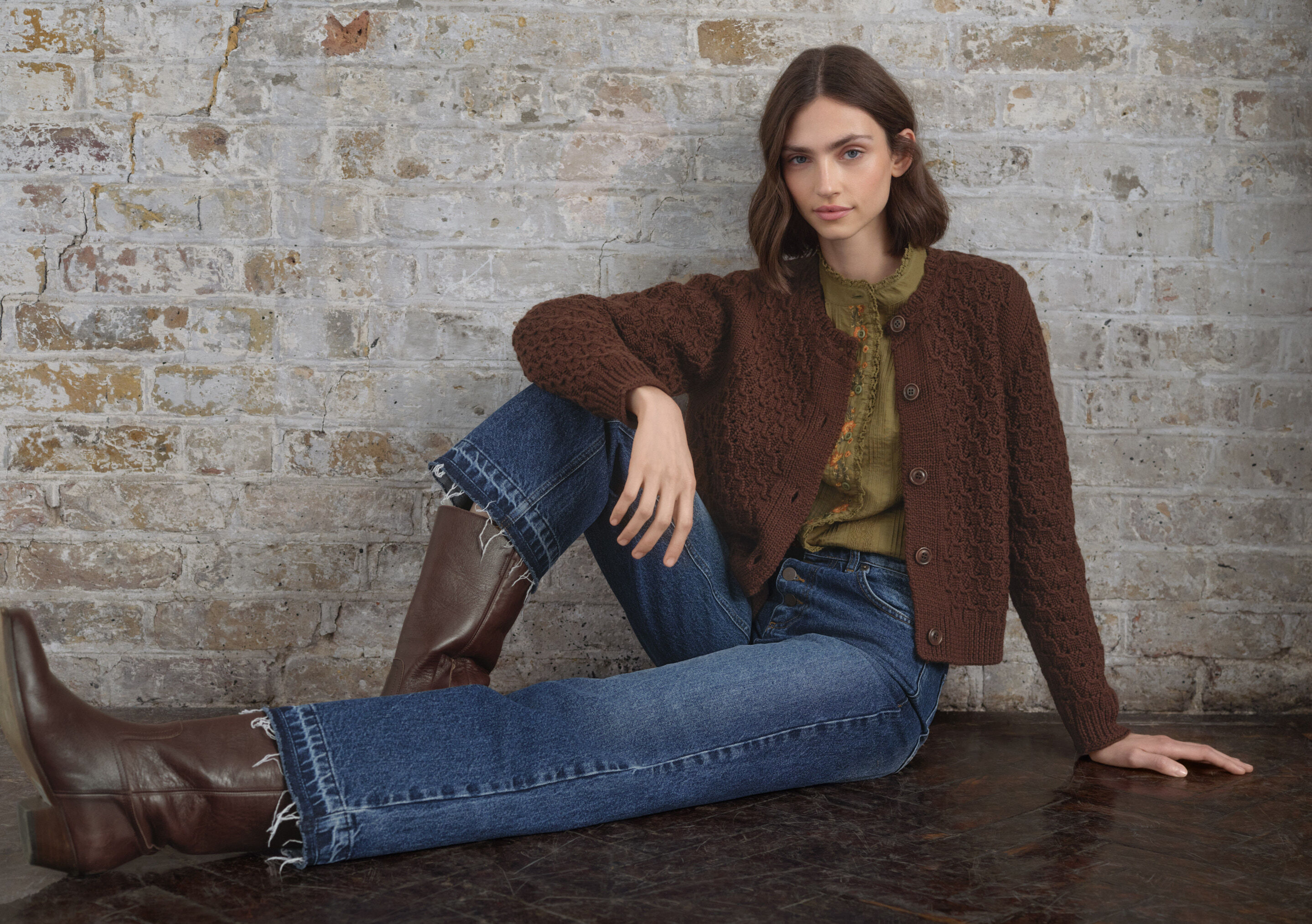 Let-down hem jeans