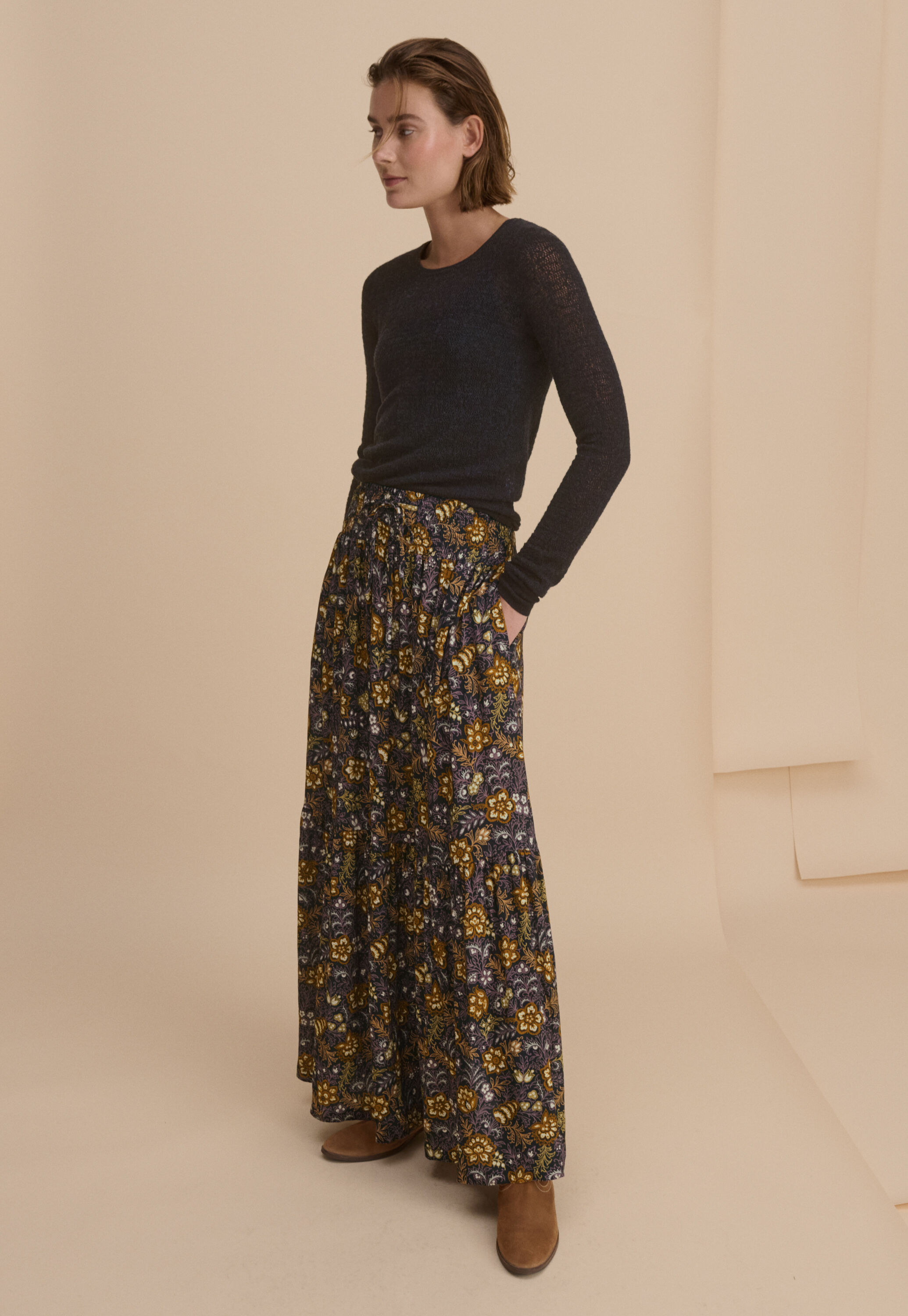 Printed skirt