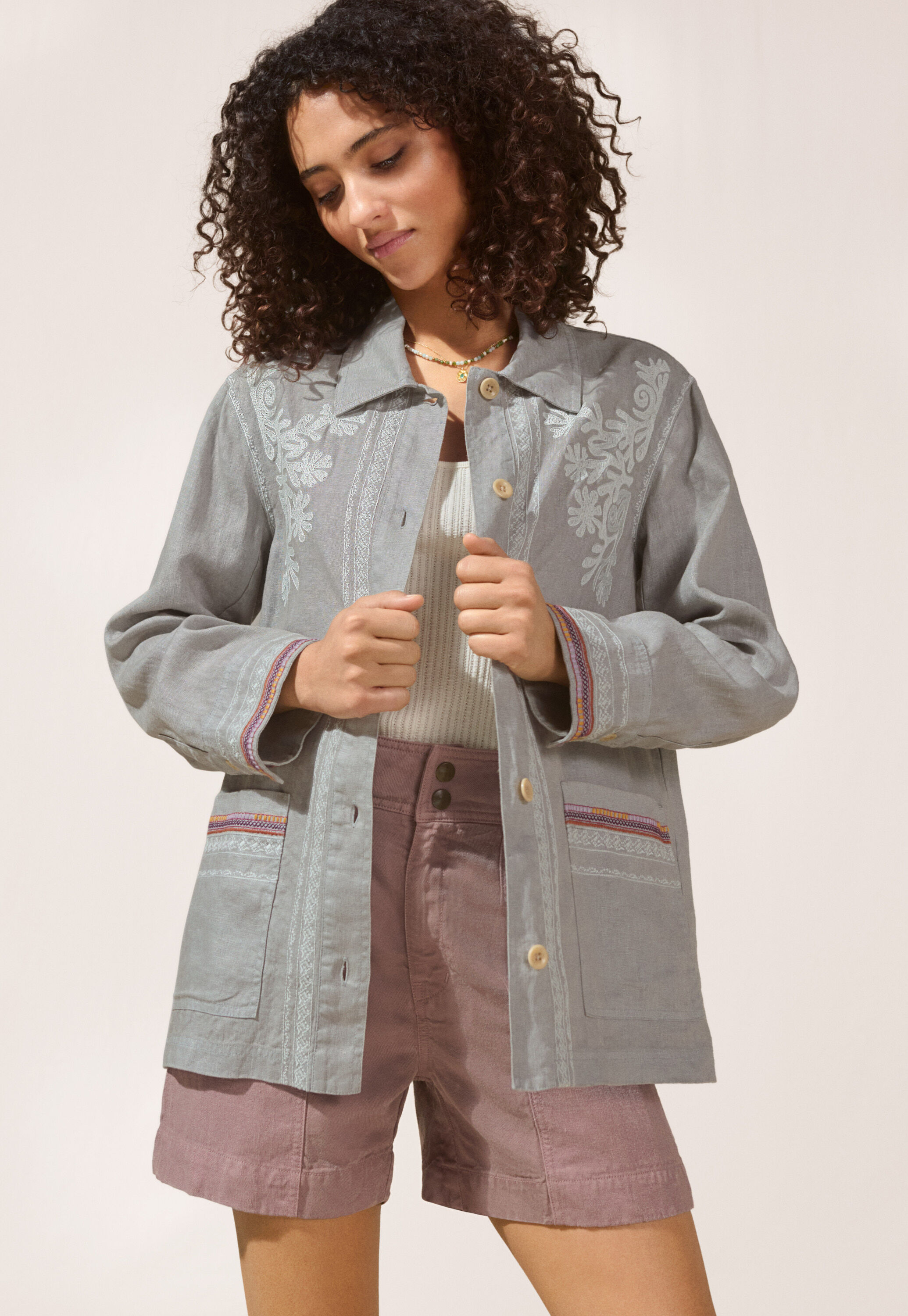 Embroidered jacket