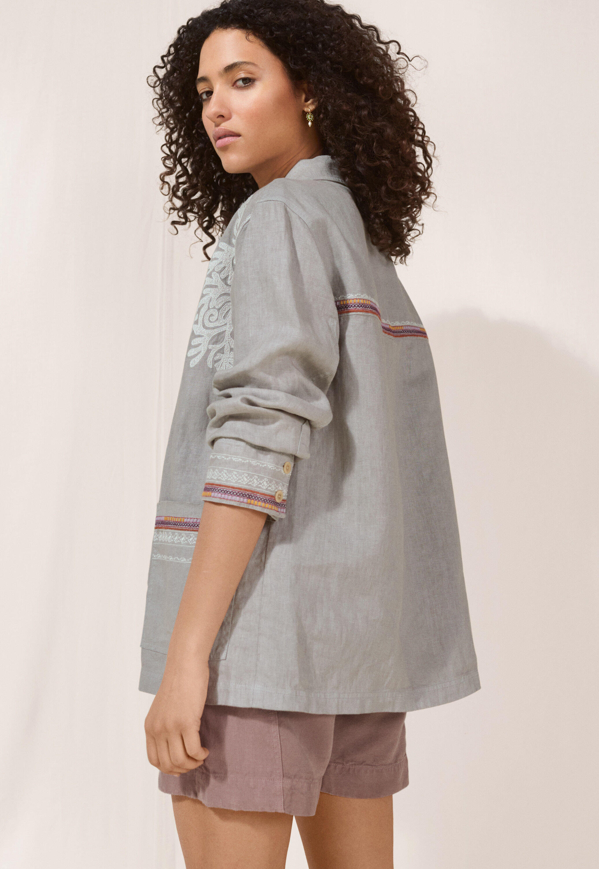 Embroidered jacket