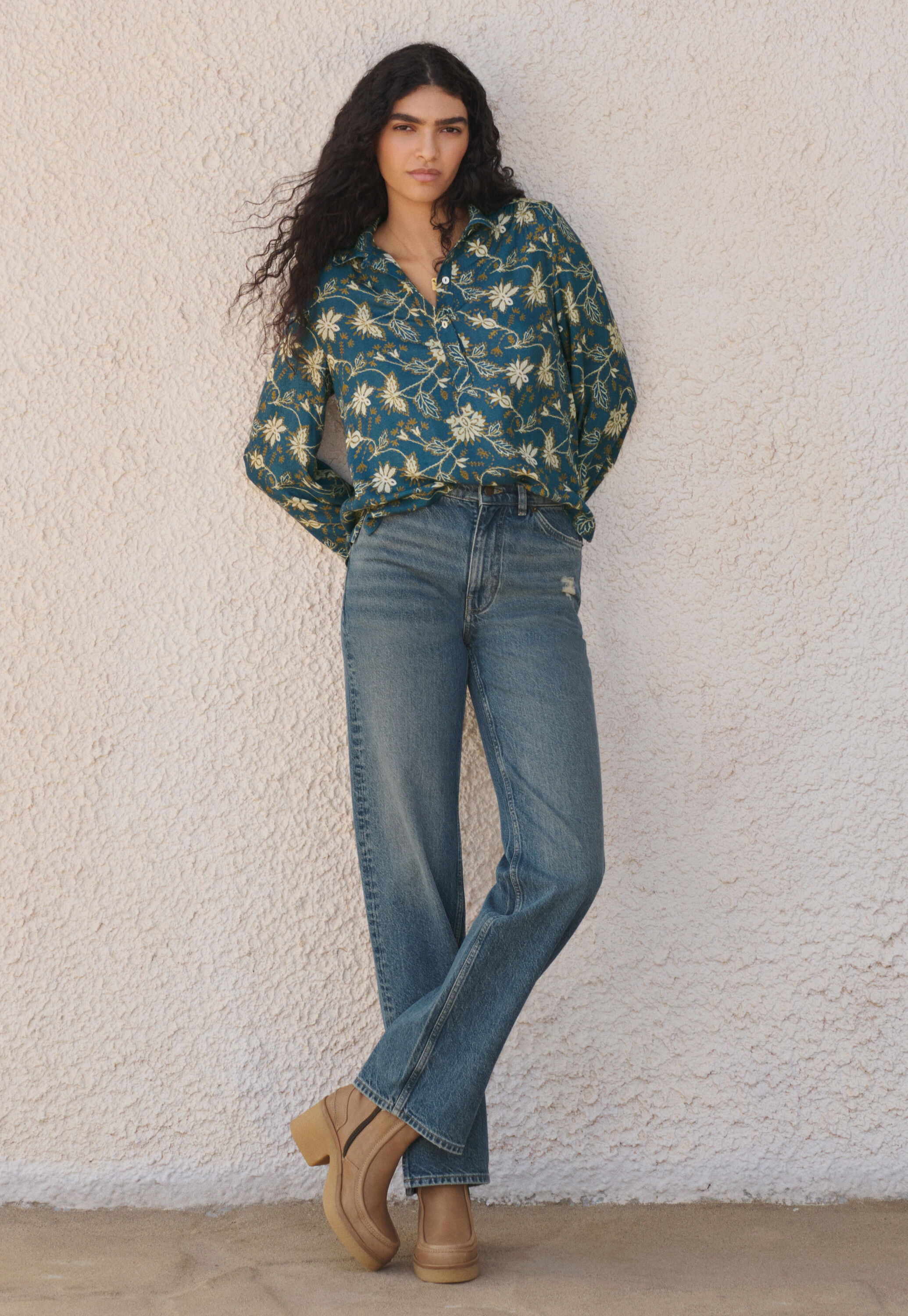 Printed blouse