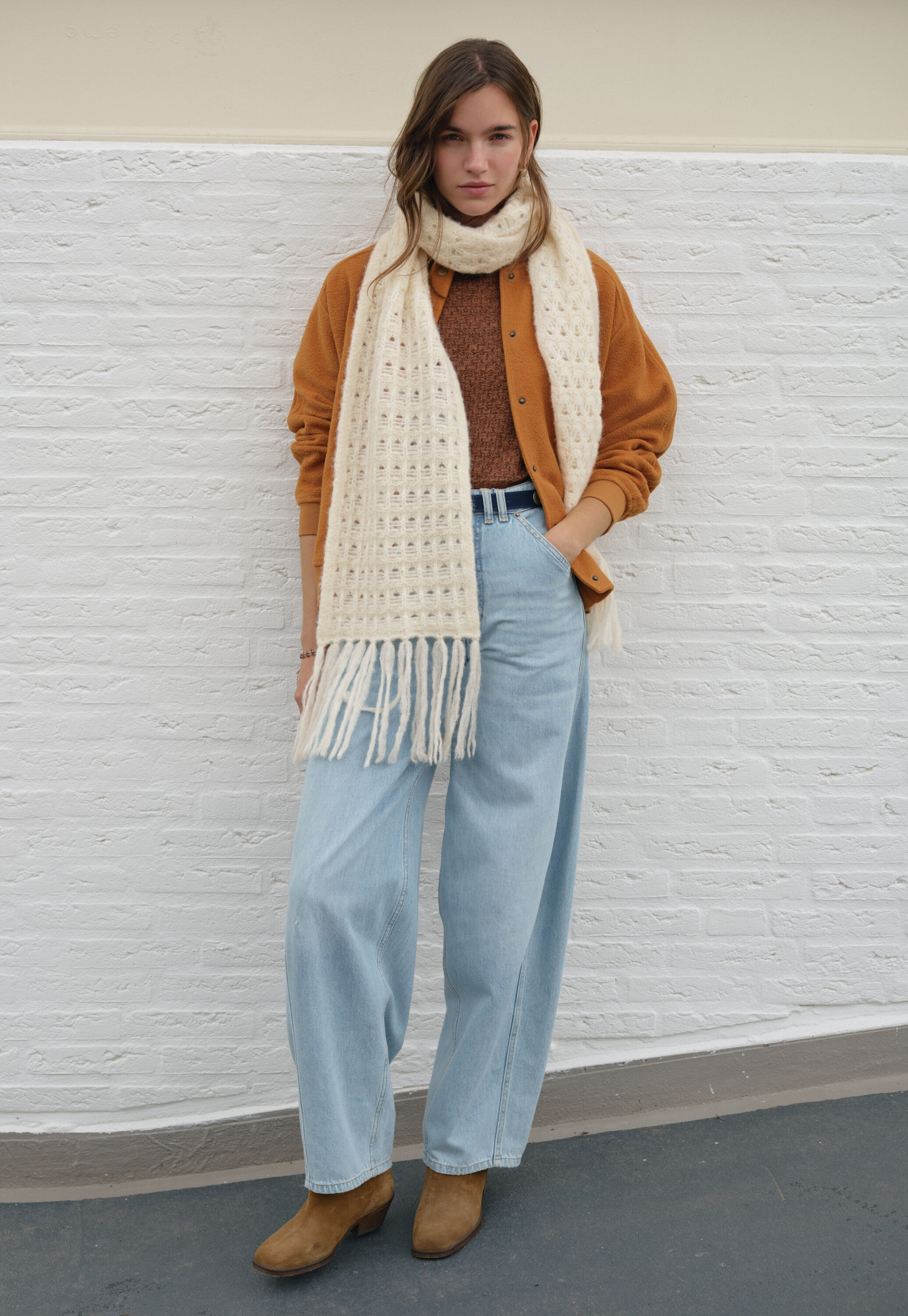 Jersey jacket, Ginger, large