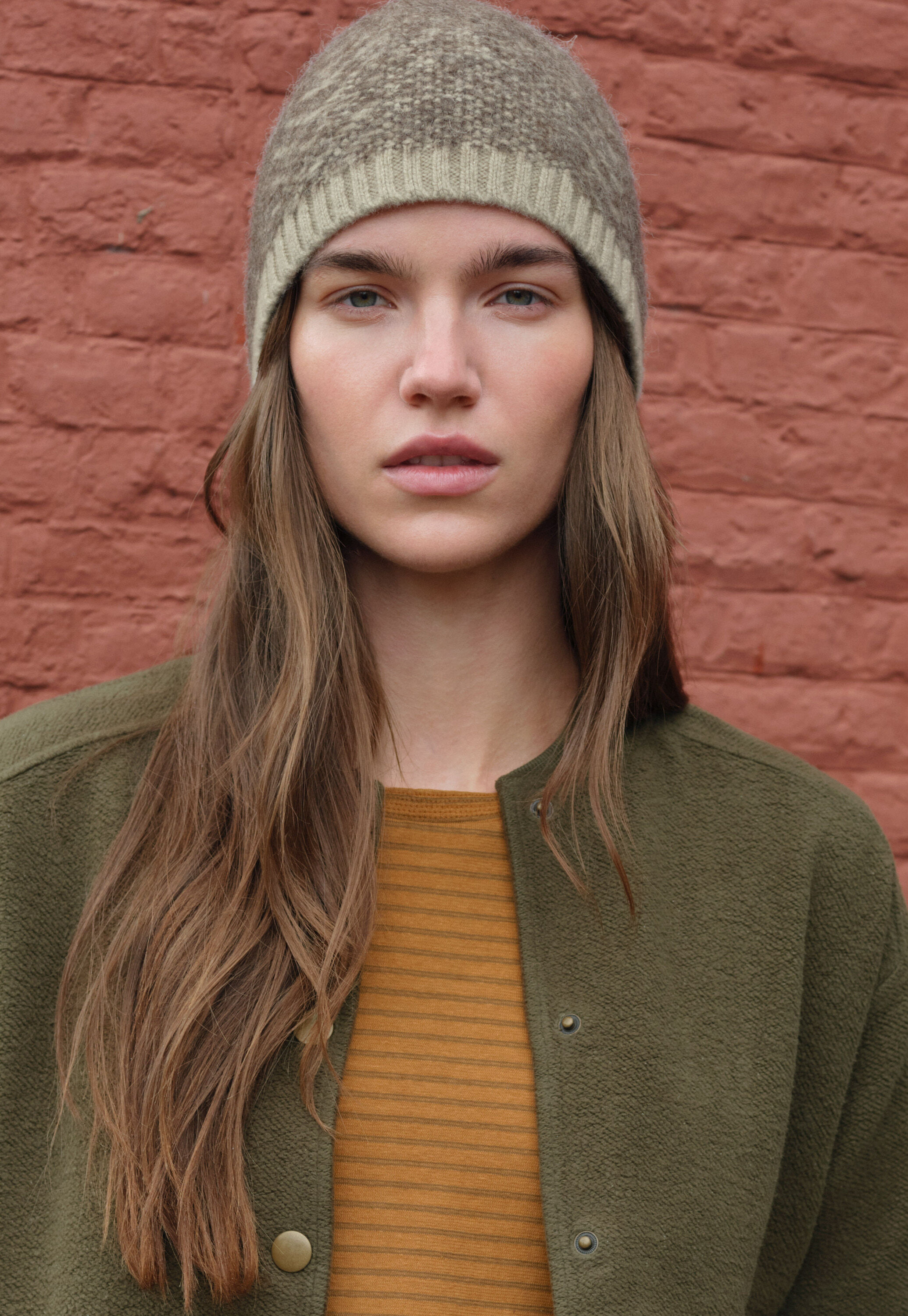 Herringbone hat