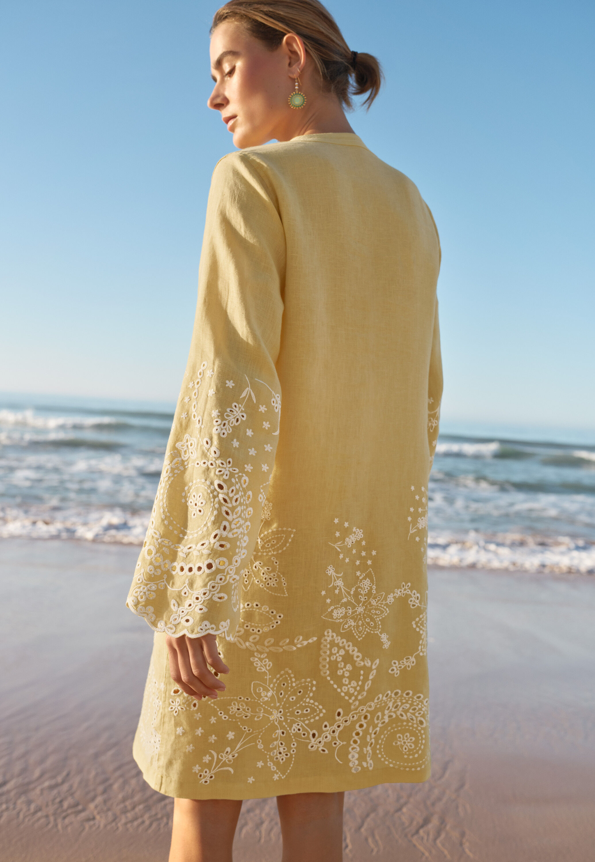 Cutwork dress
