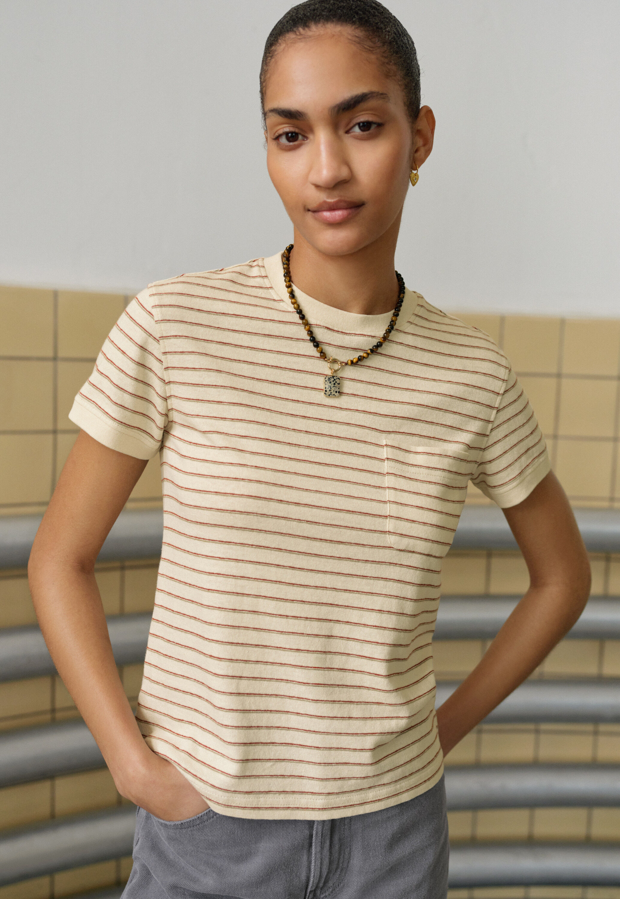 Striped top