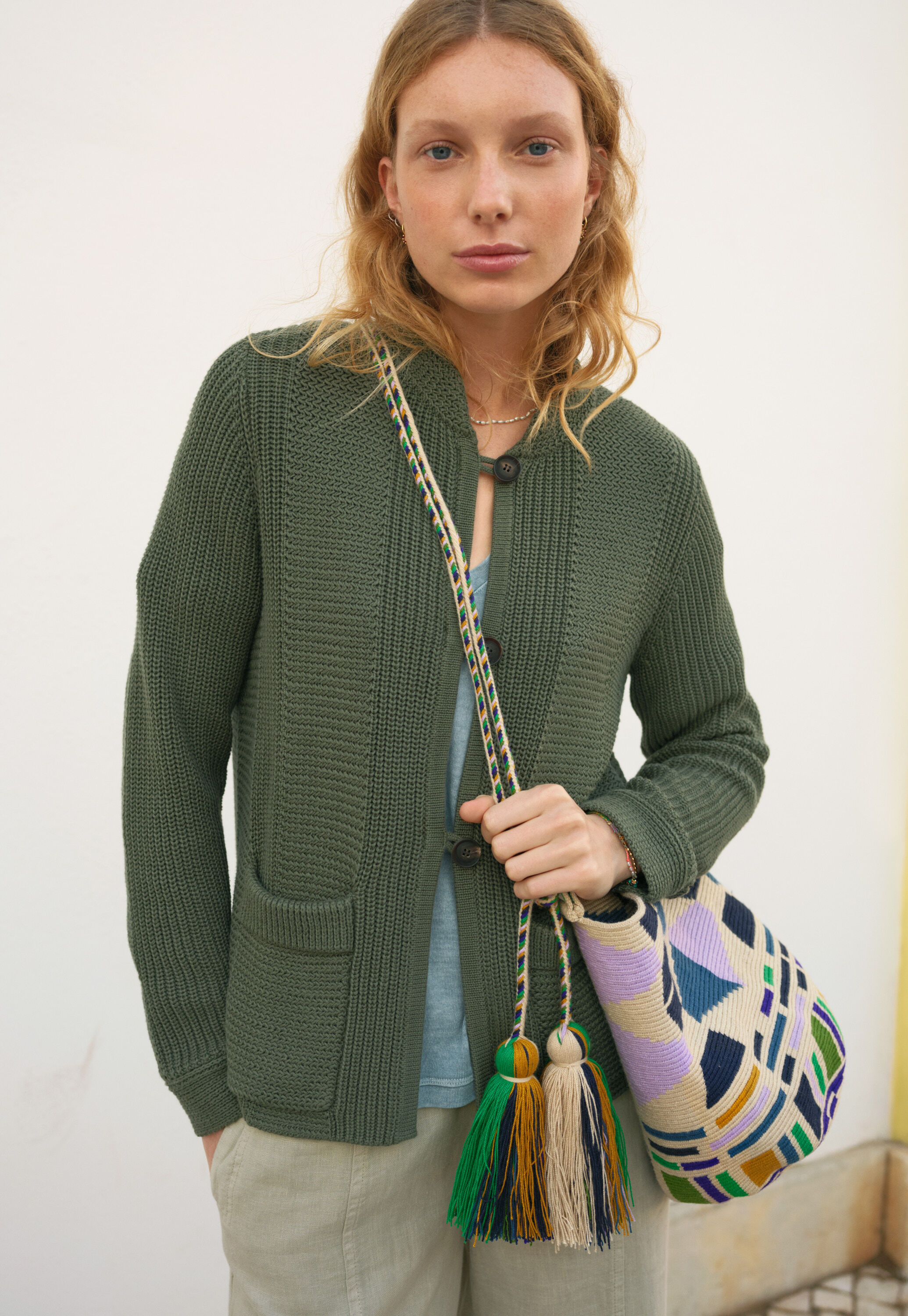 Knitted jacket