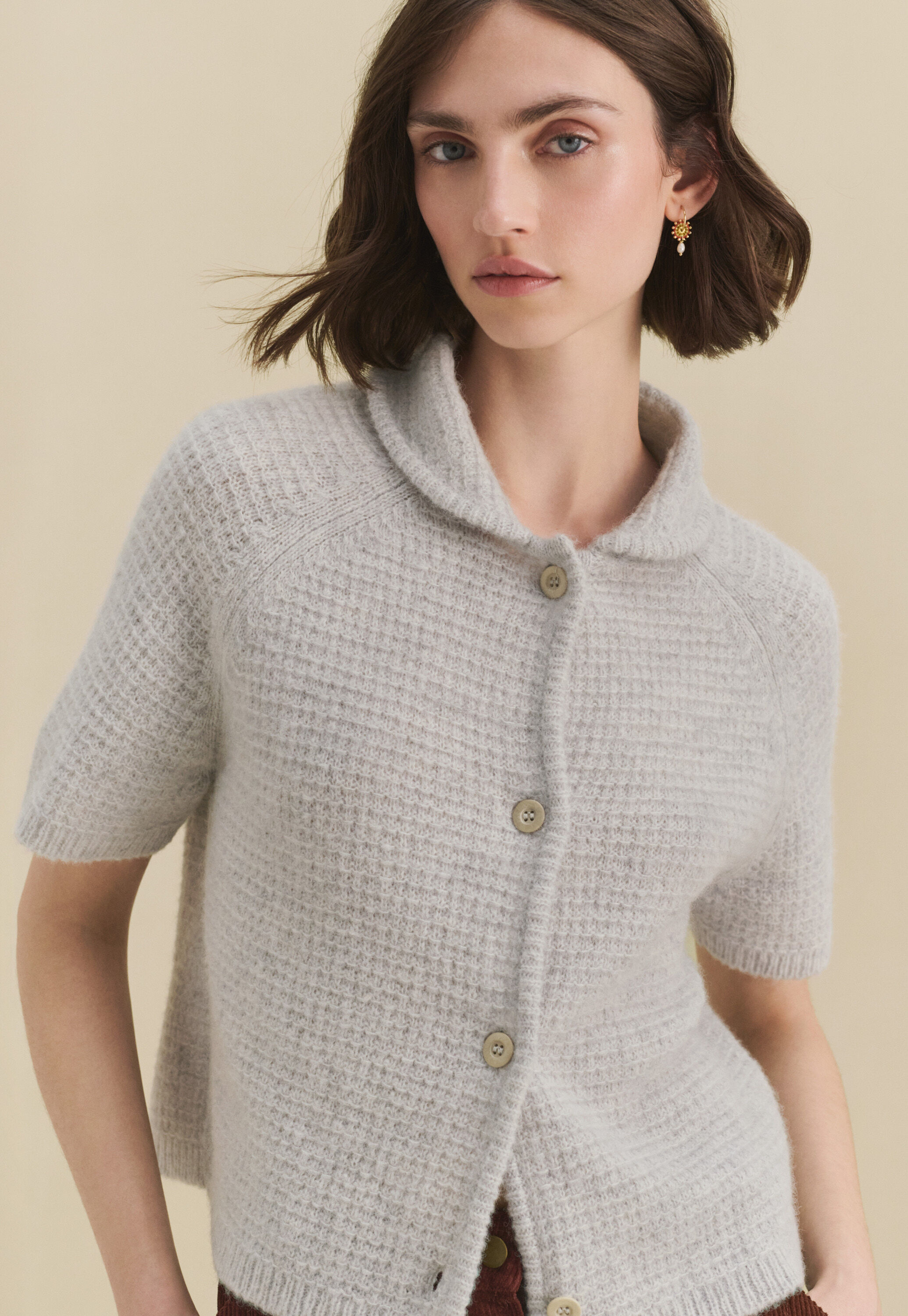 Pintuck blouse