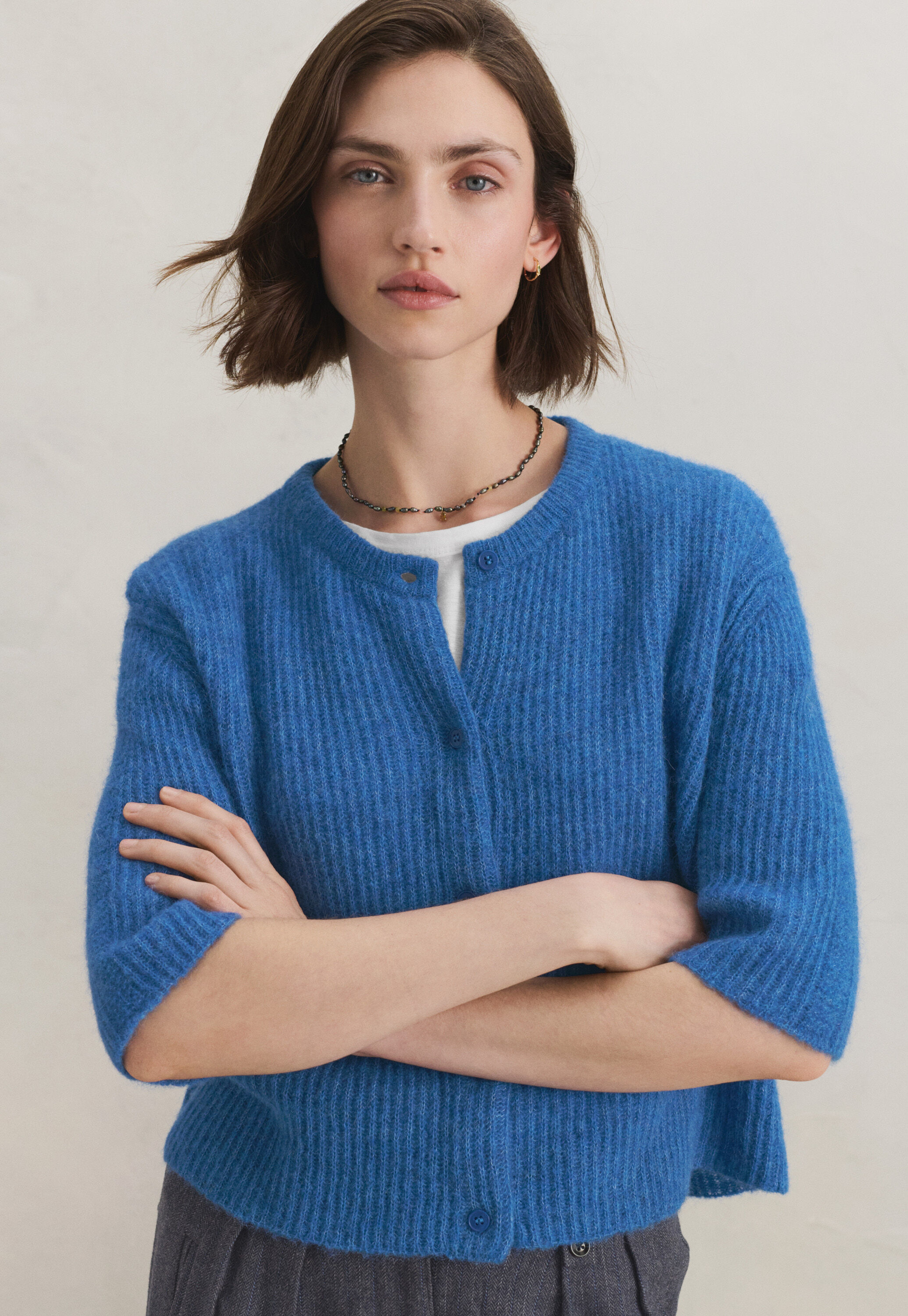 Pintuck blouse