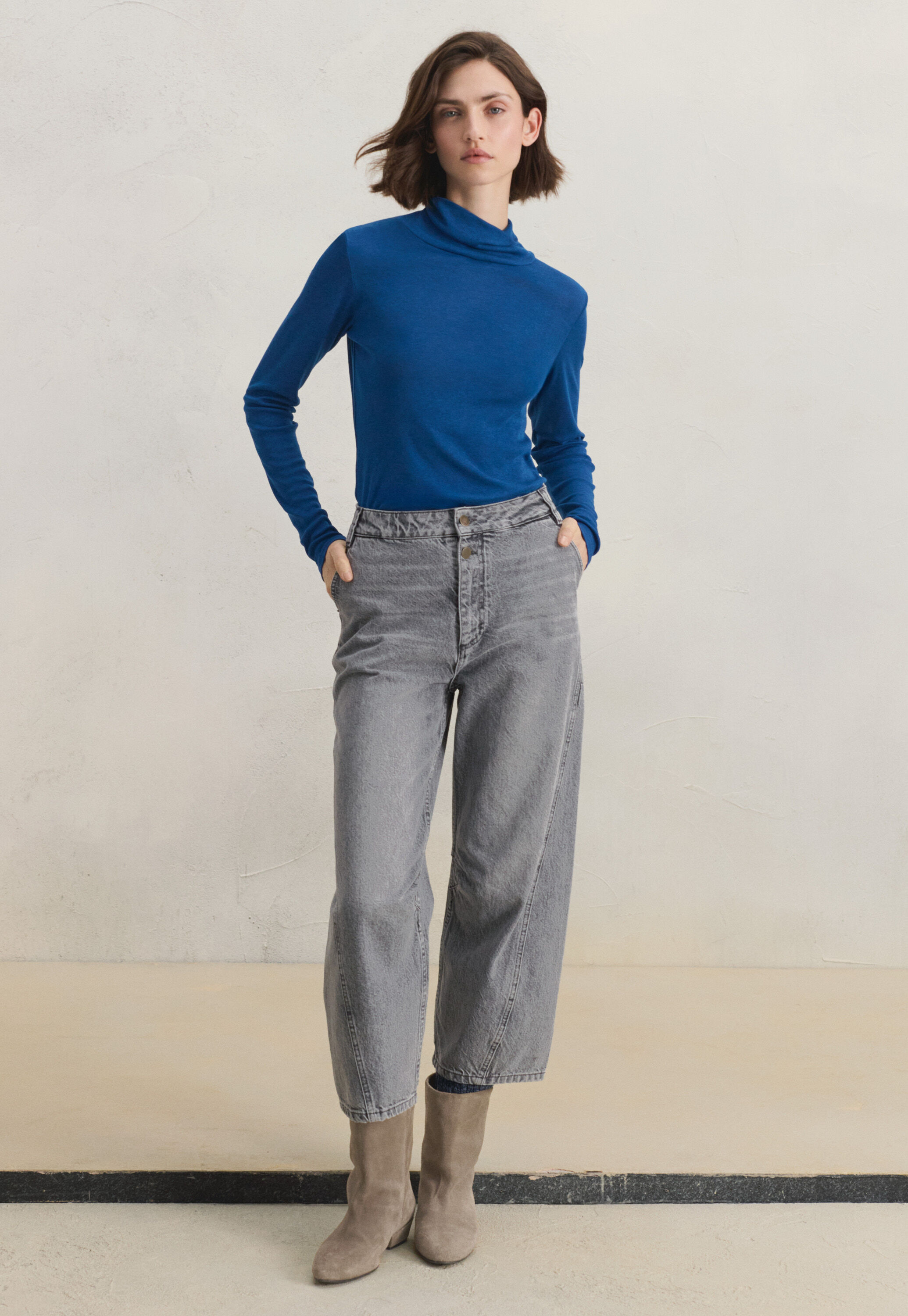 Pintuck blouse