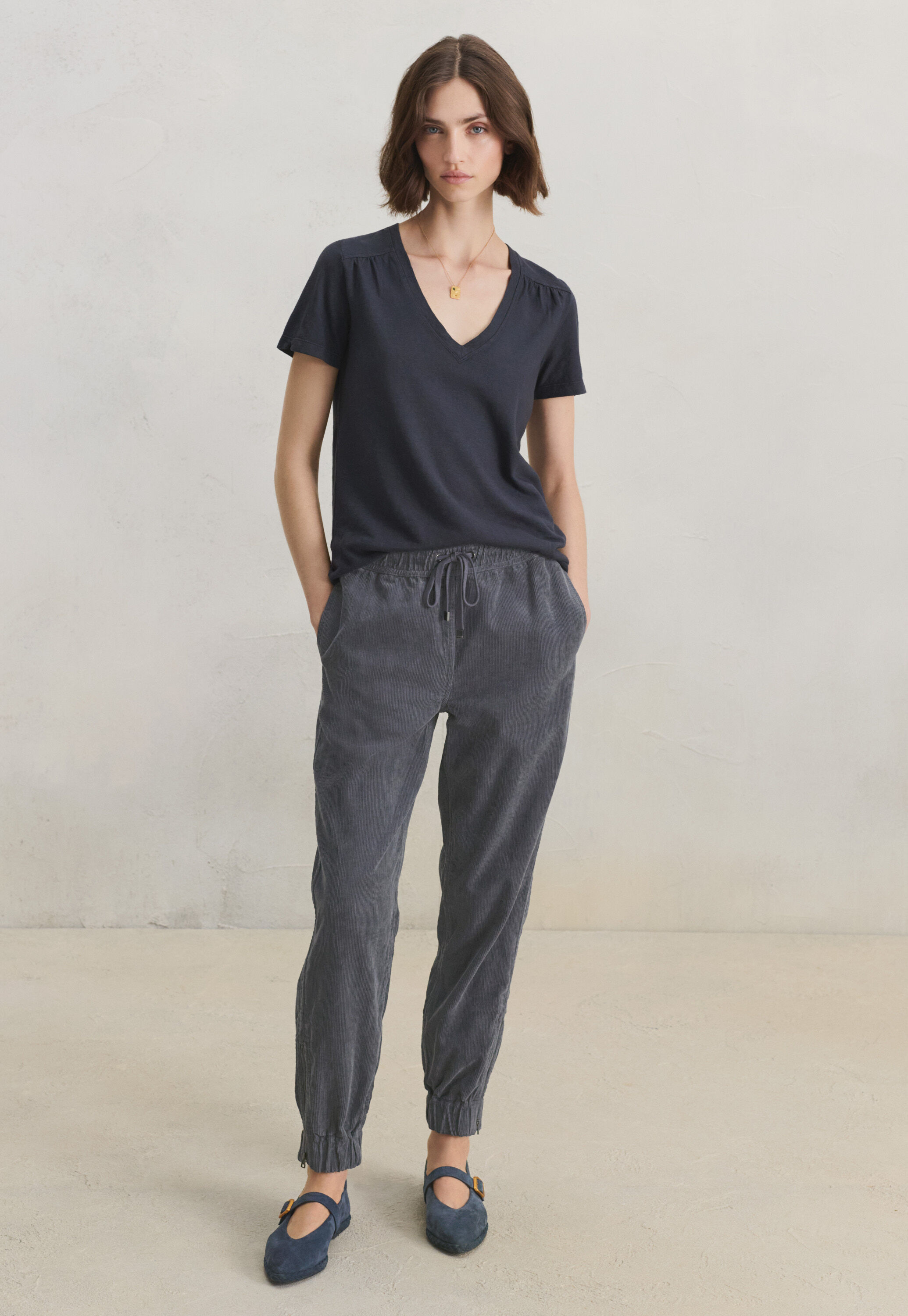 Pintuck blouse