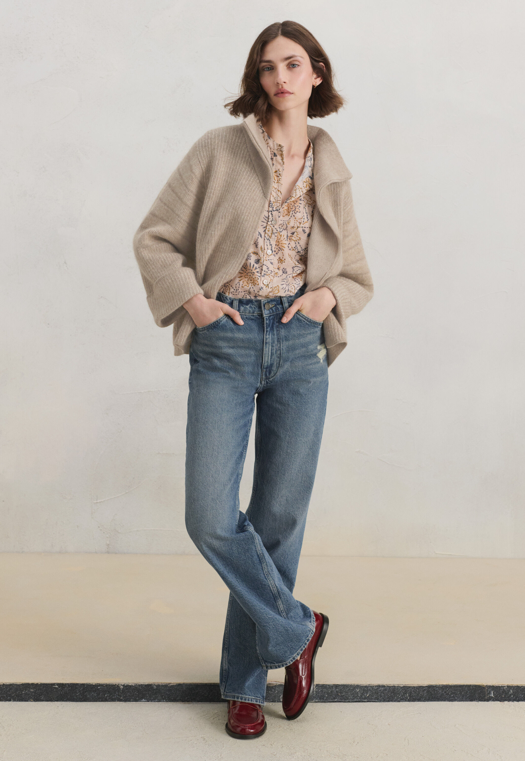 Knitted jacket