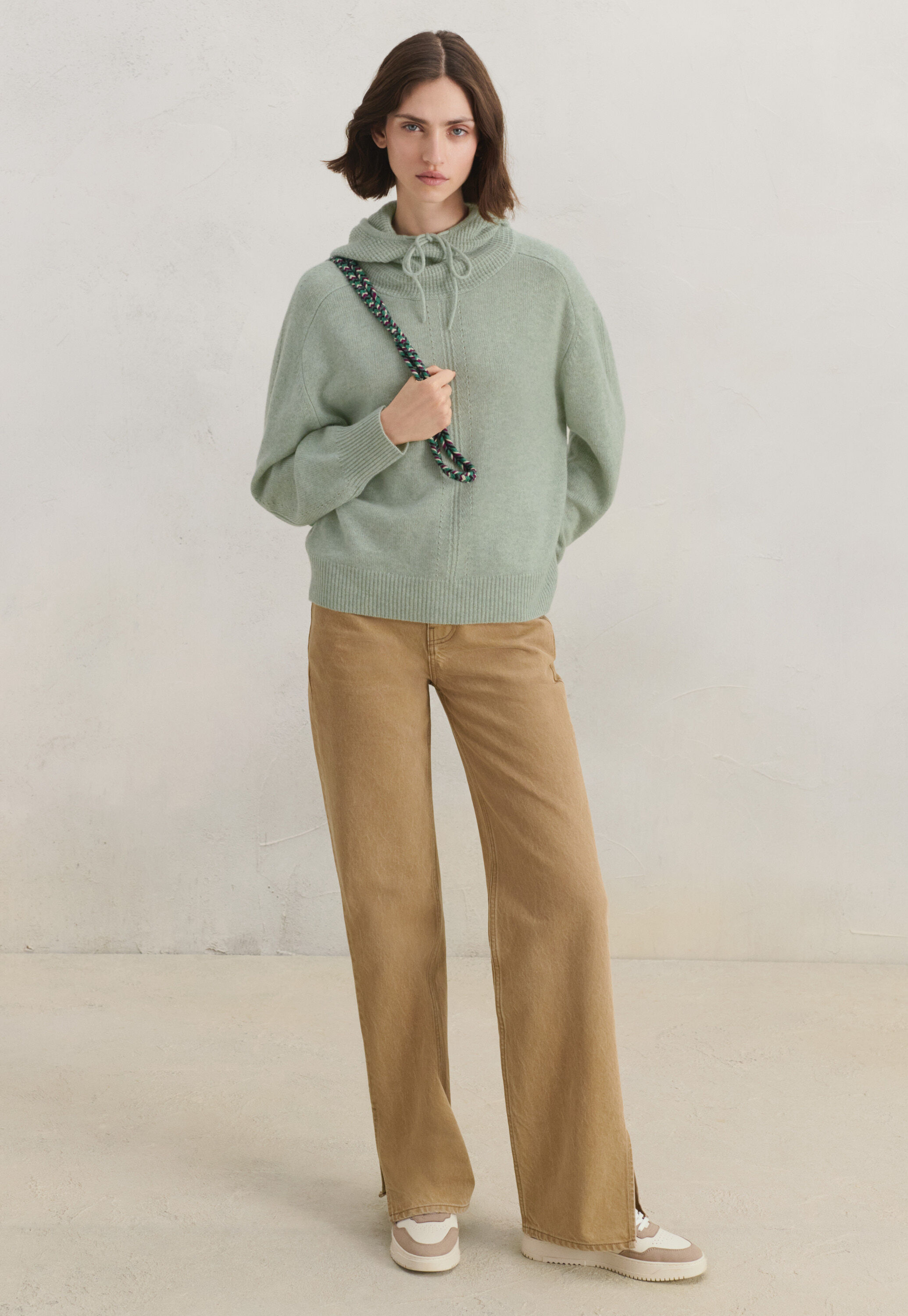 Pintuck blouse