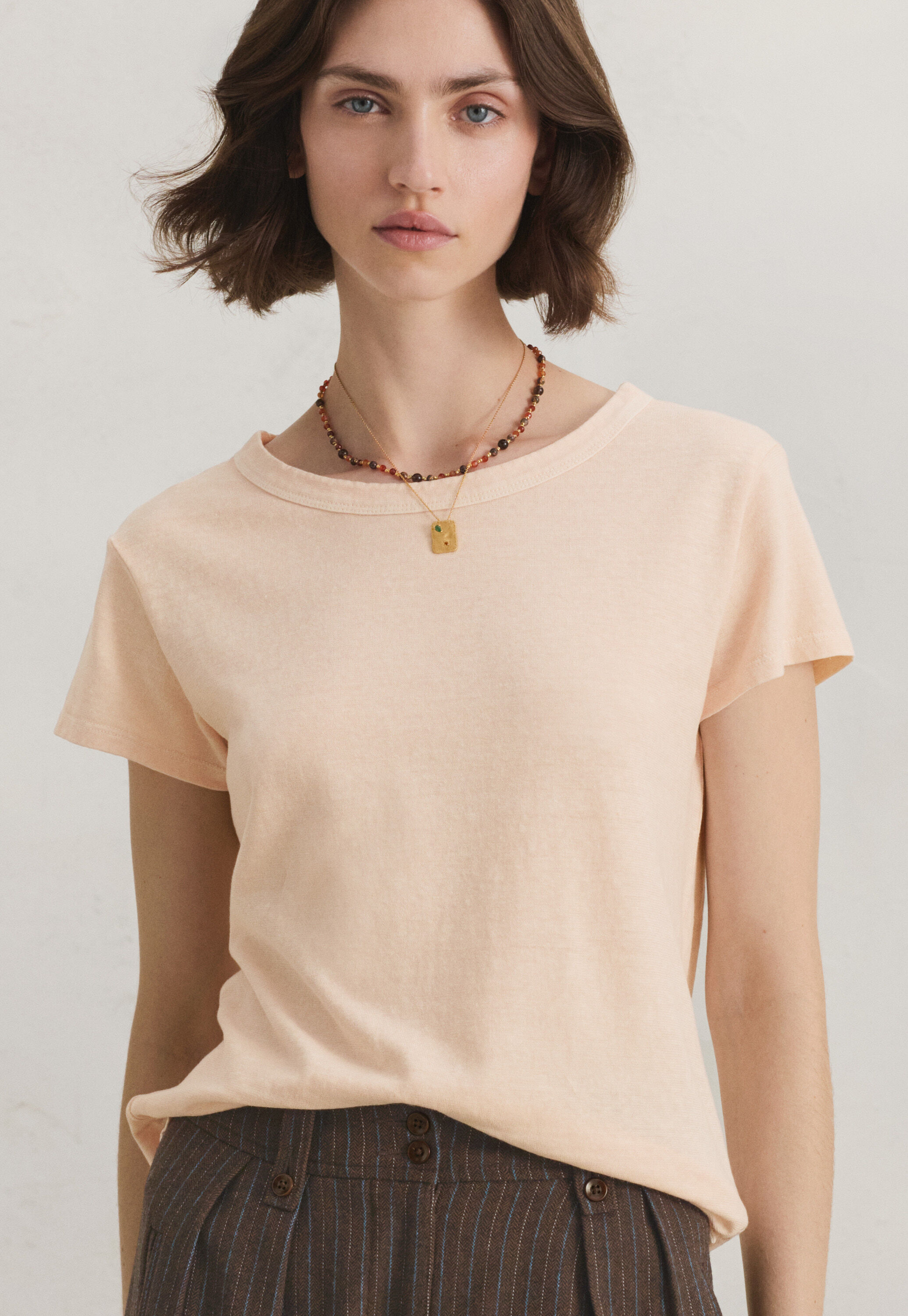 Pintuck blouse