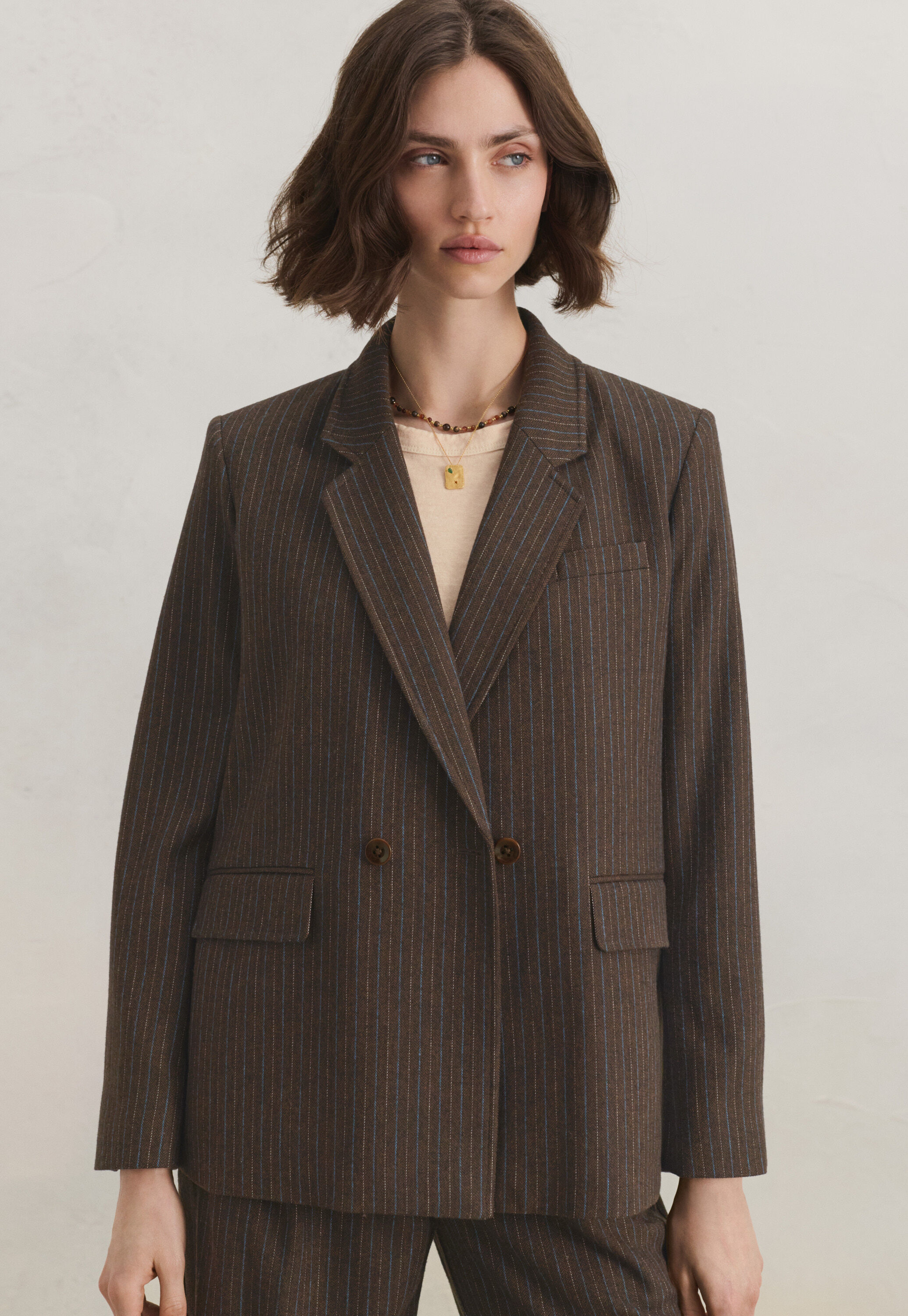 Pintuck blouse