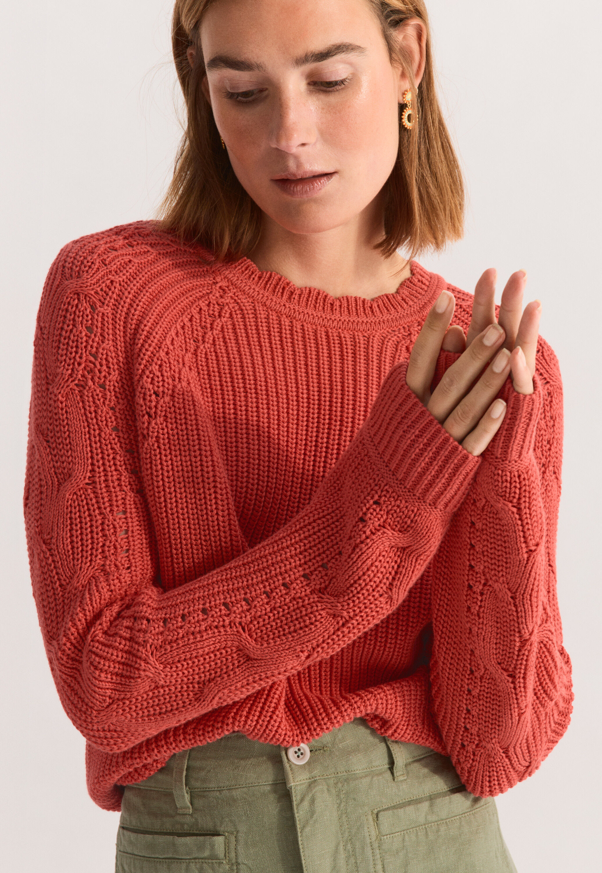 Pintuck blouse
