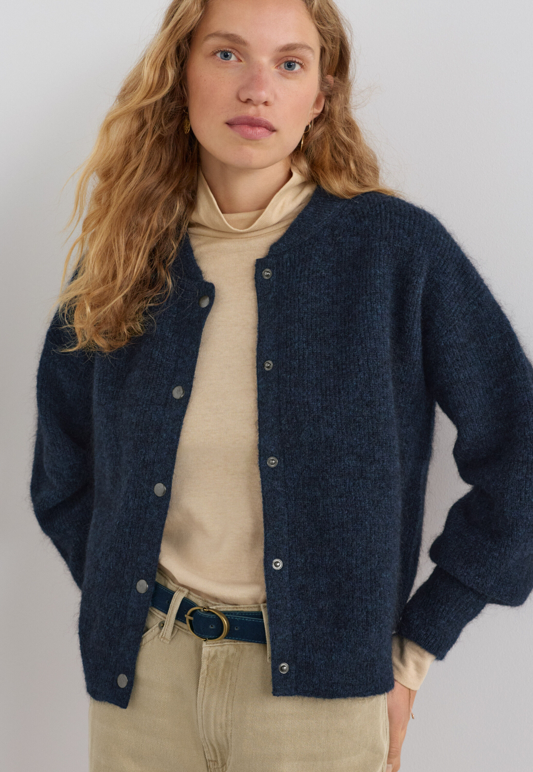 Roll-neck top