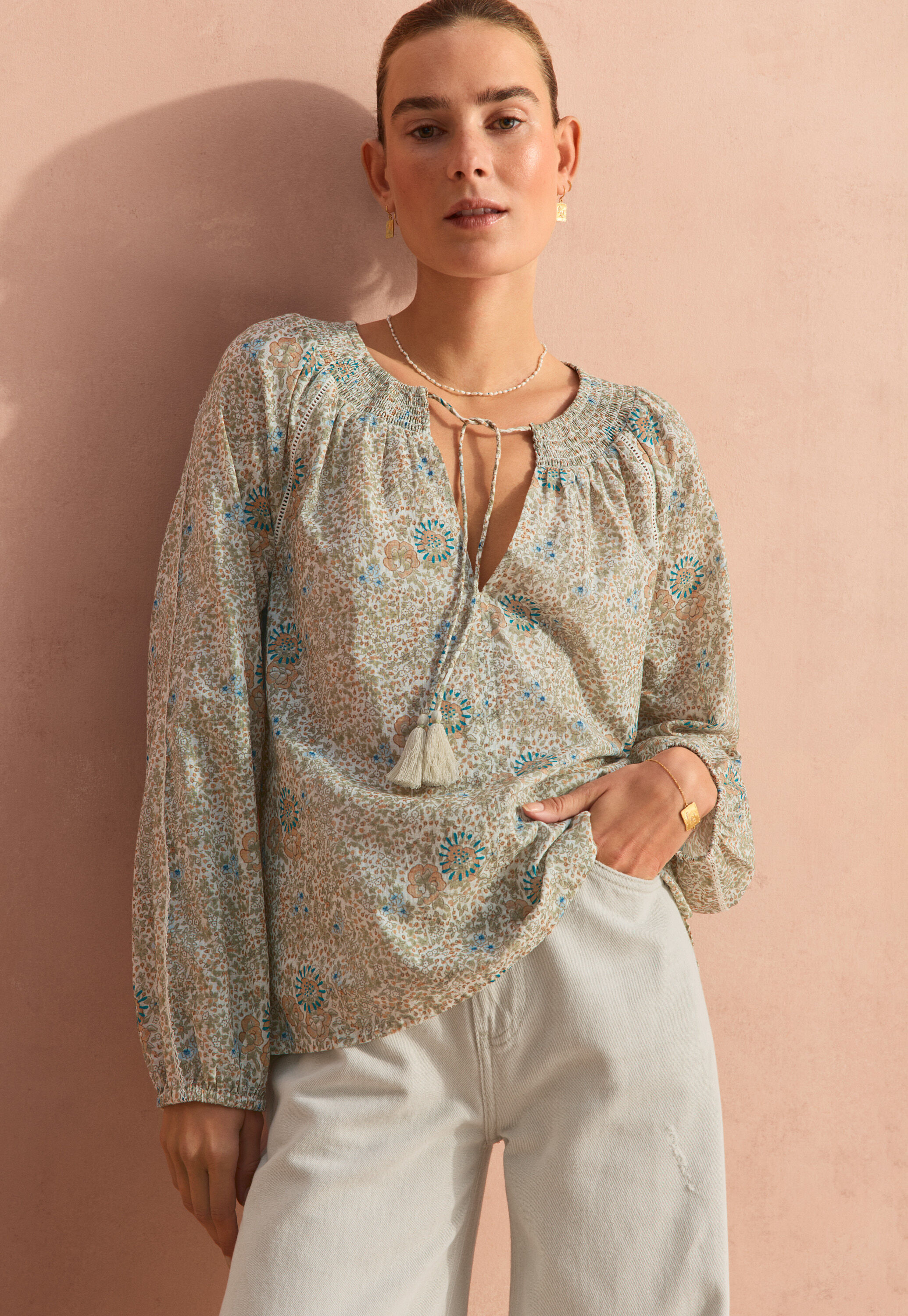 Printed blouse