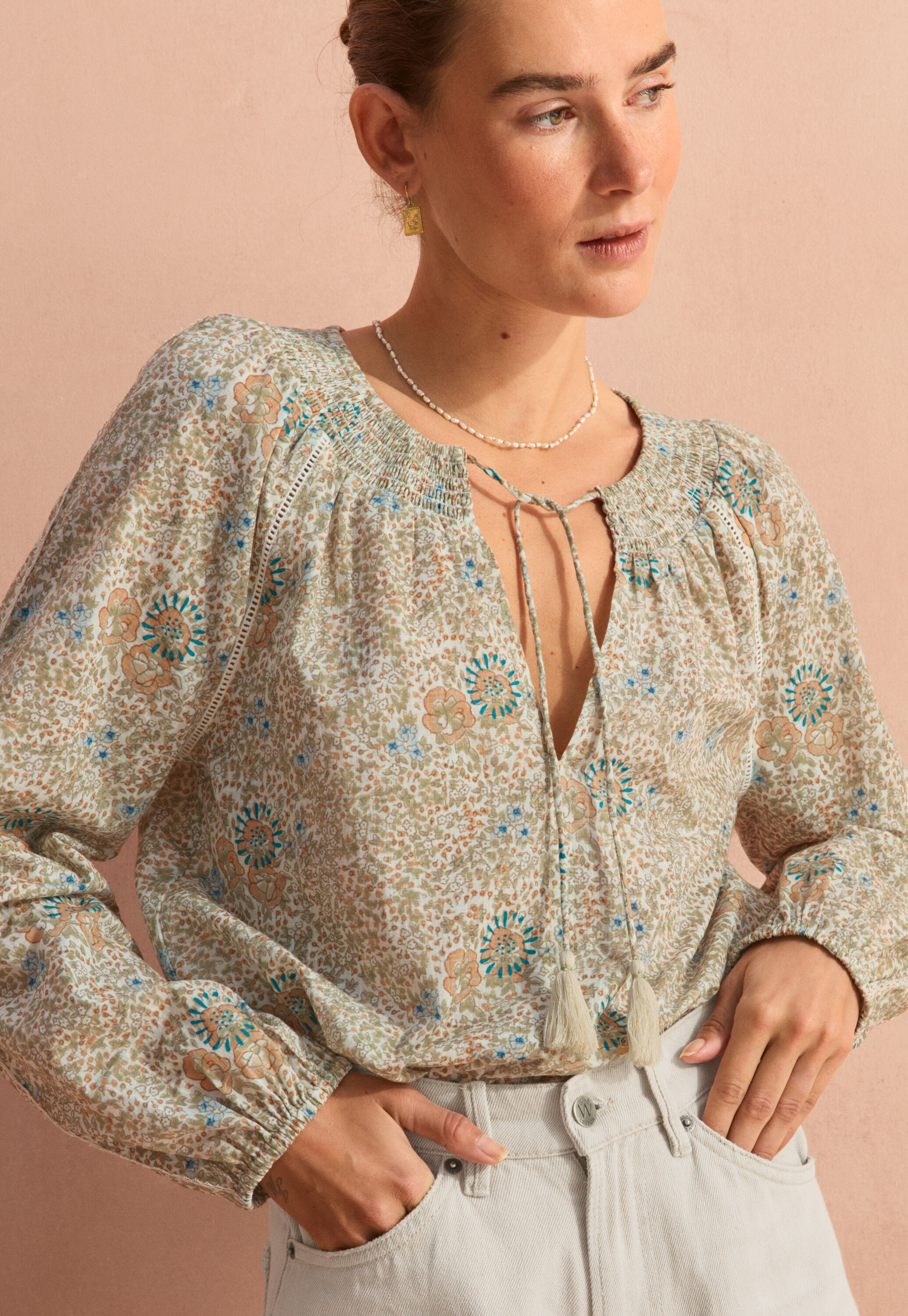 Printed blouse