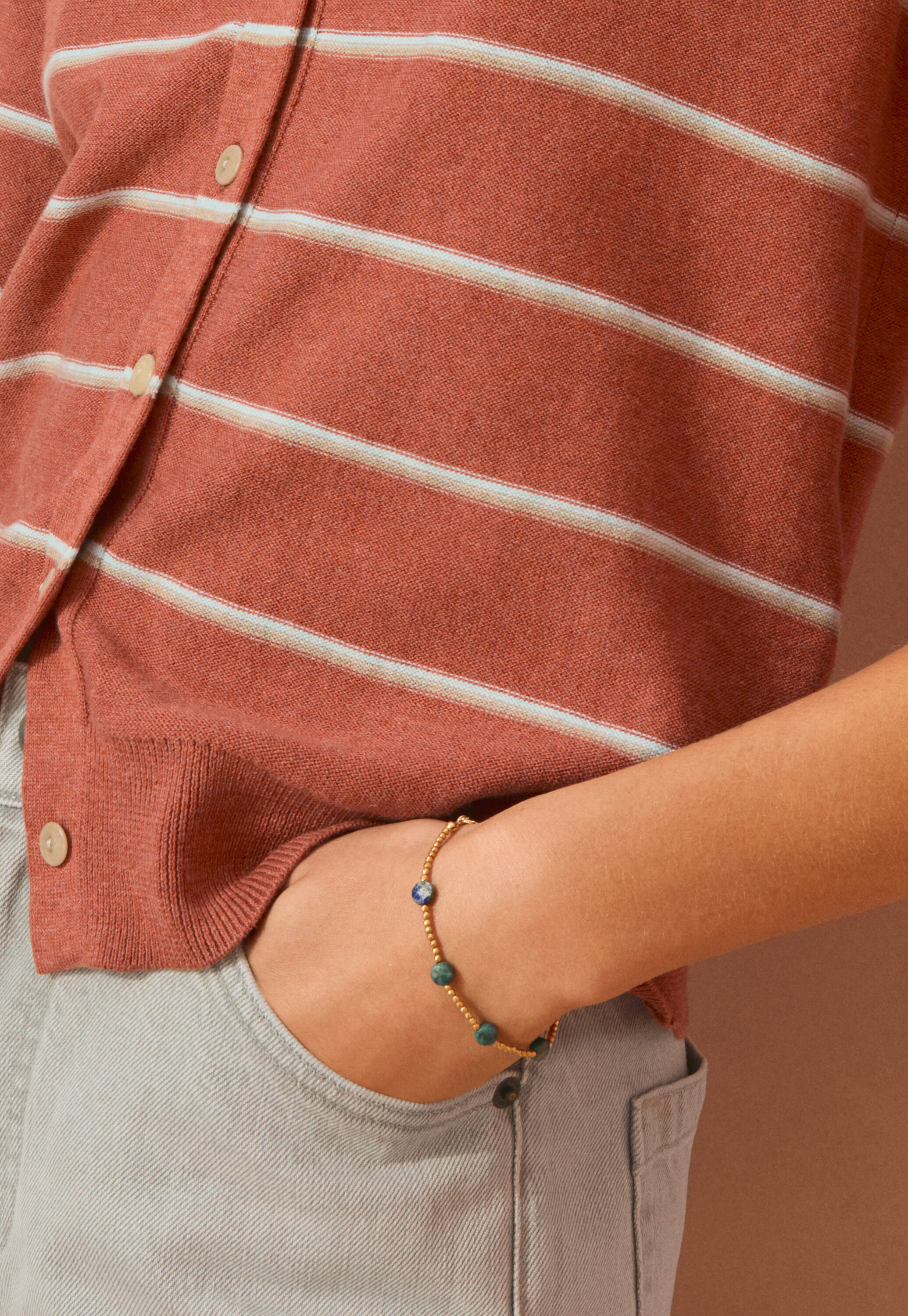 Mixed-bead bracelet