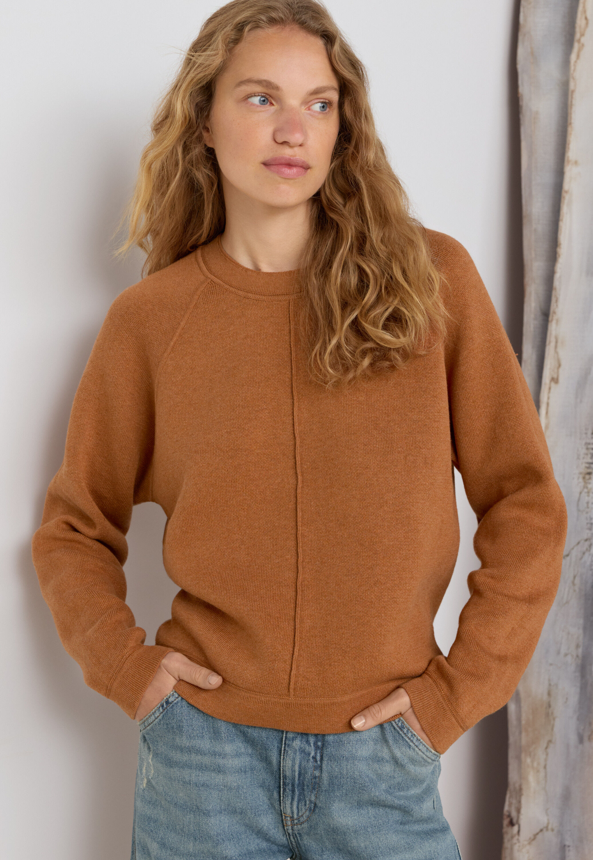 Raglan sweater