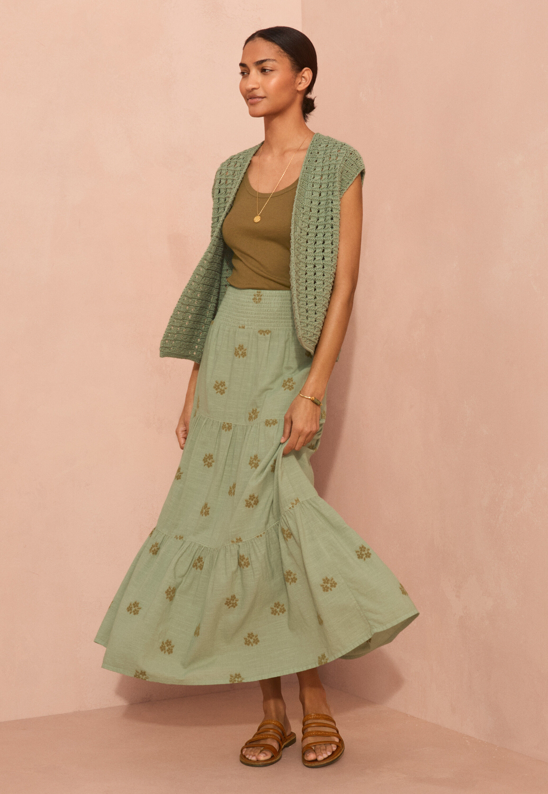 Pintuck blouse