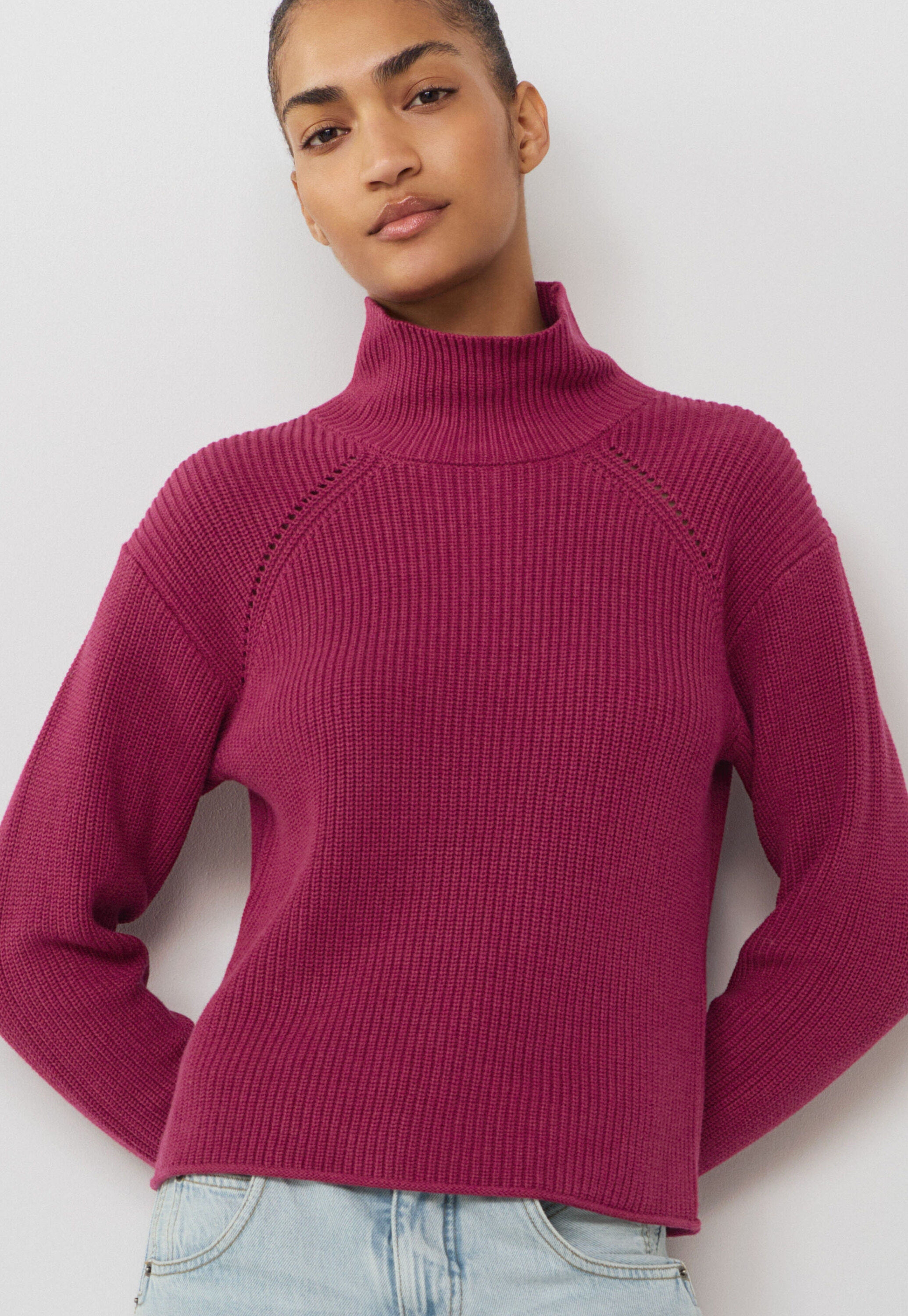 Tie-front cord top