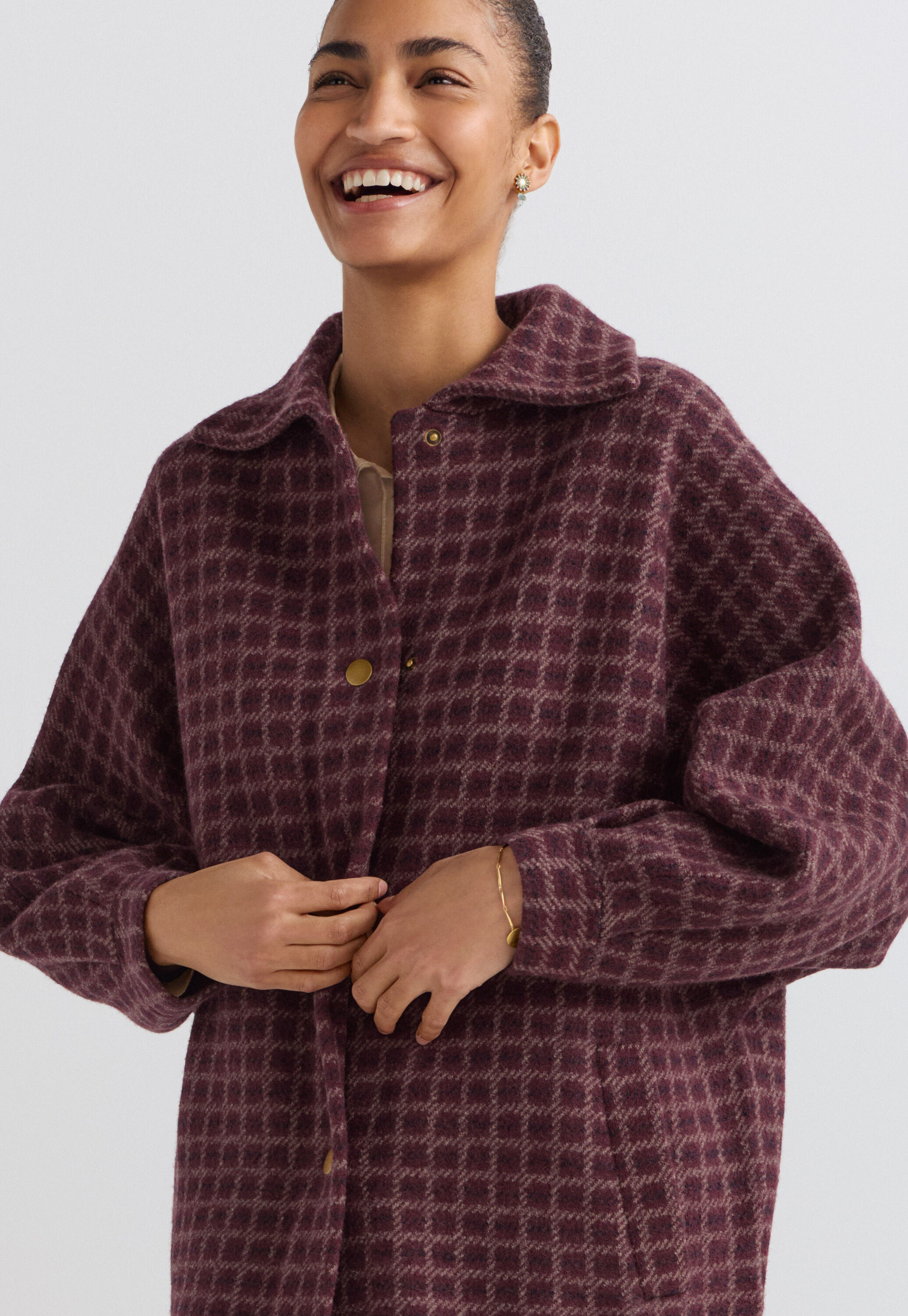 Tie-front cord top