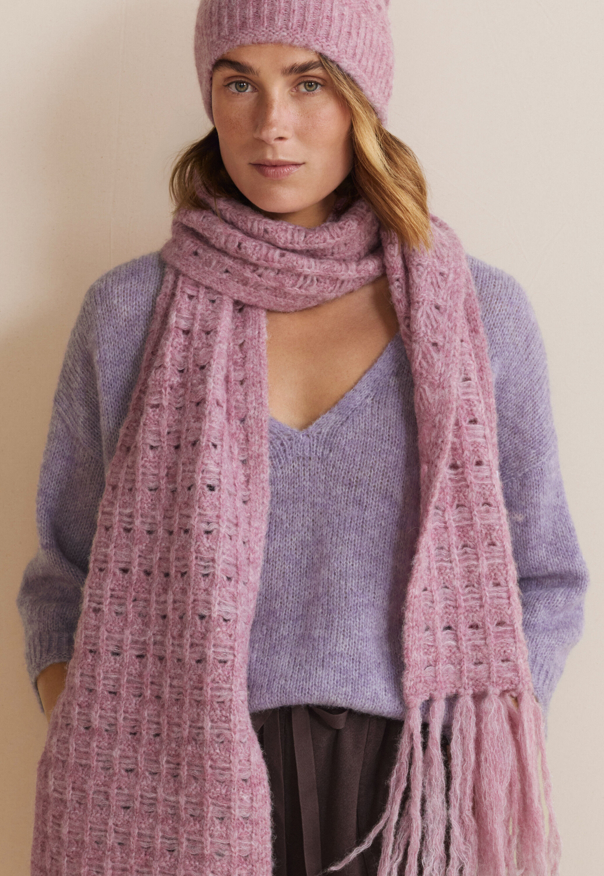 V-neck sweater