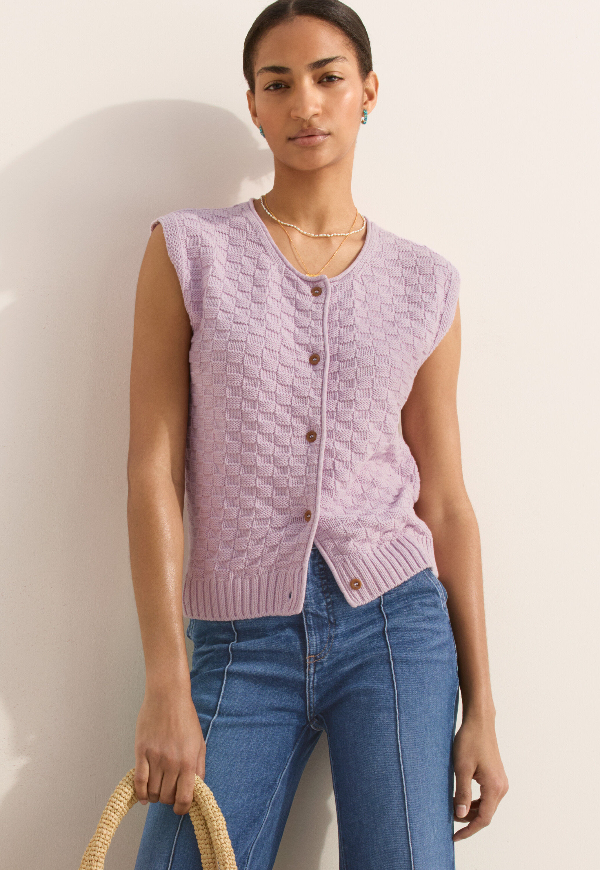 Pintuck blouse