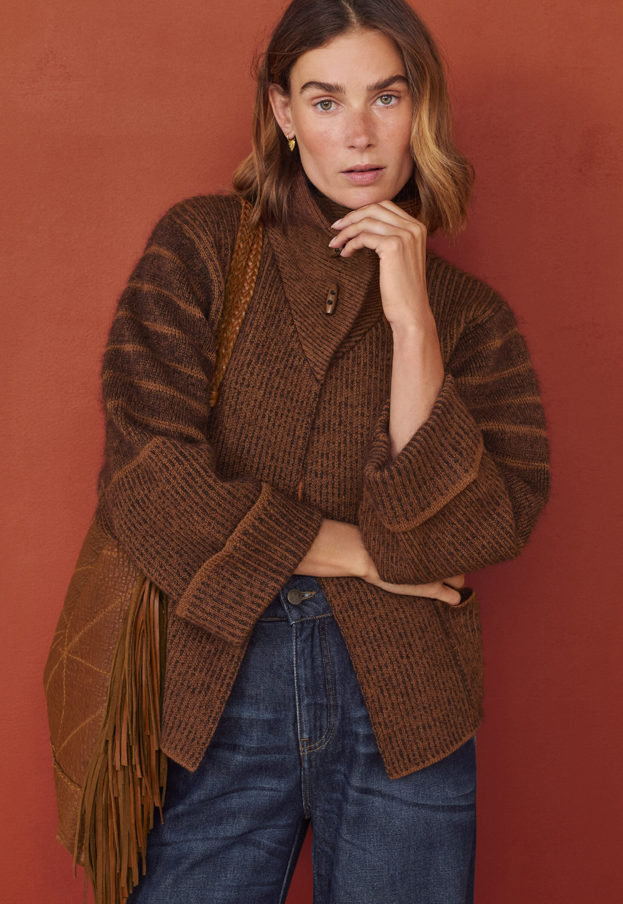 Knitted jacket