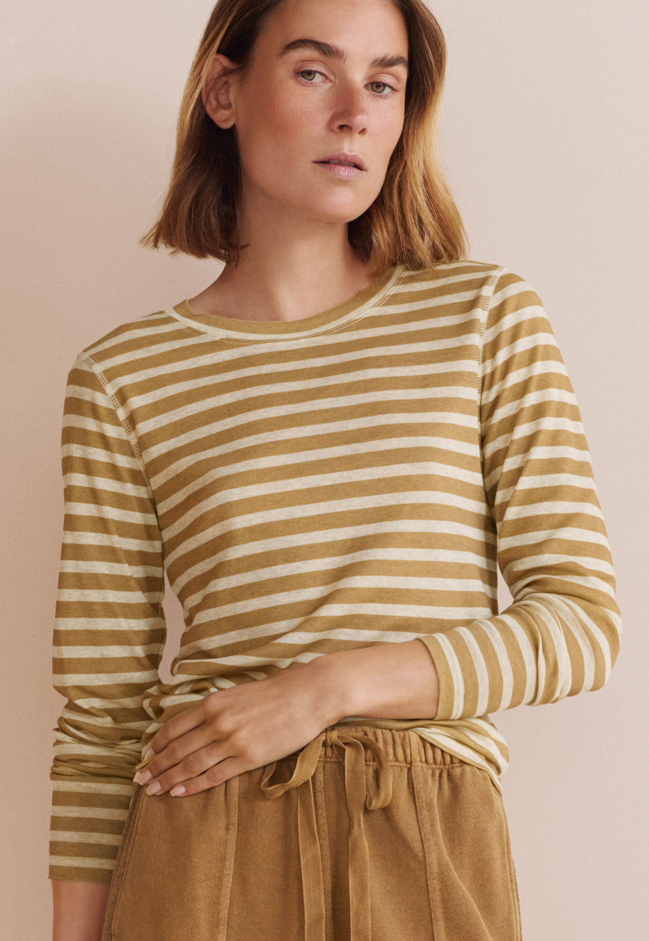 Waffle-stitch cardigan