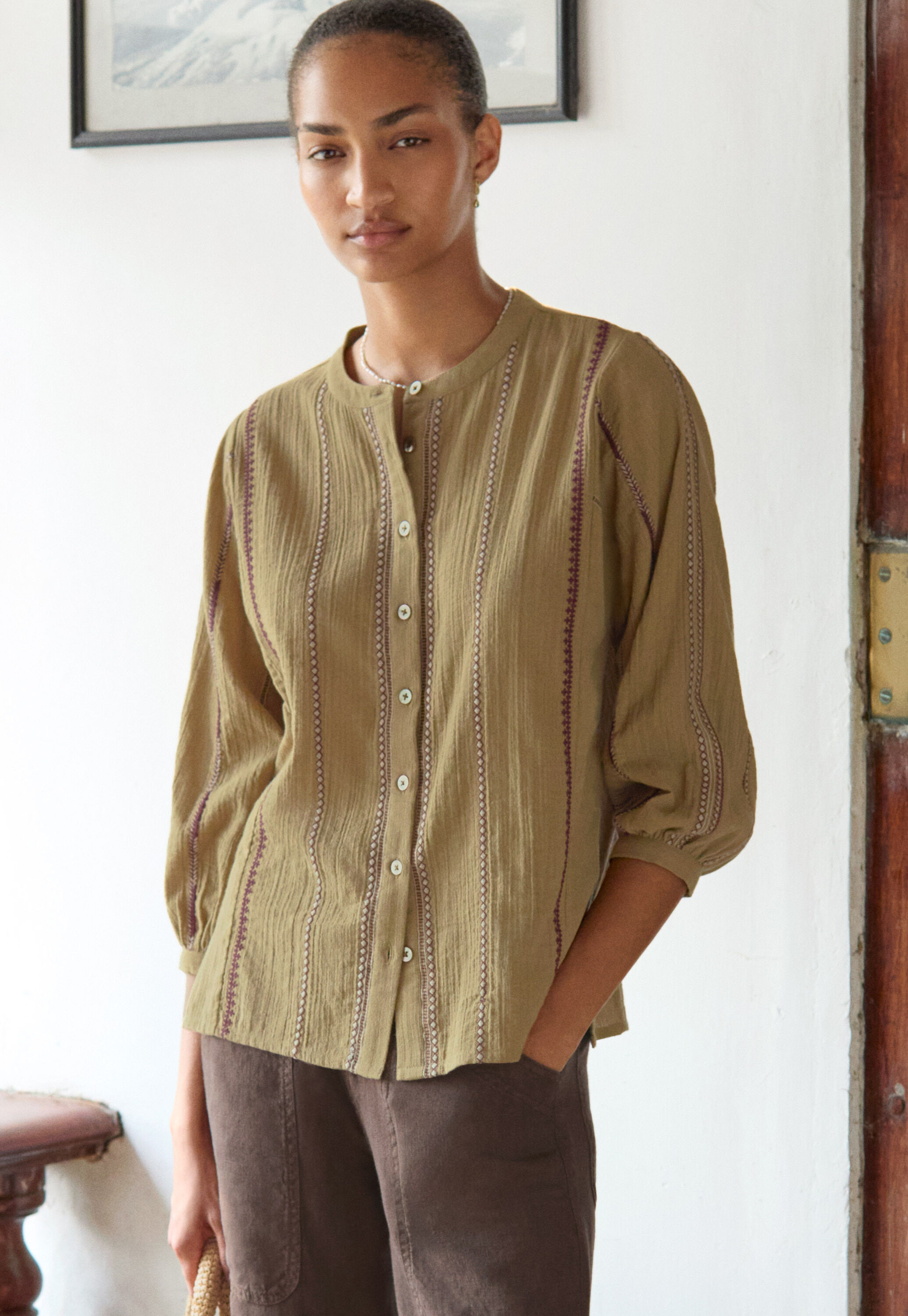 Loose-fit shirt