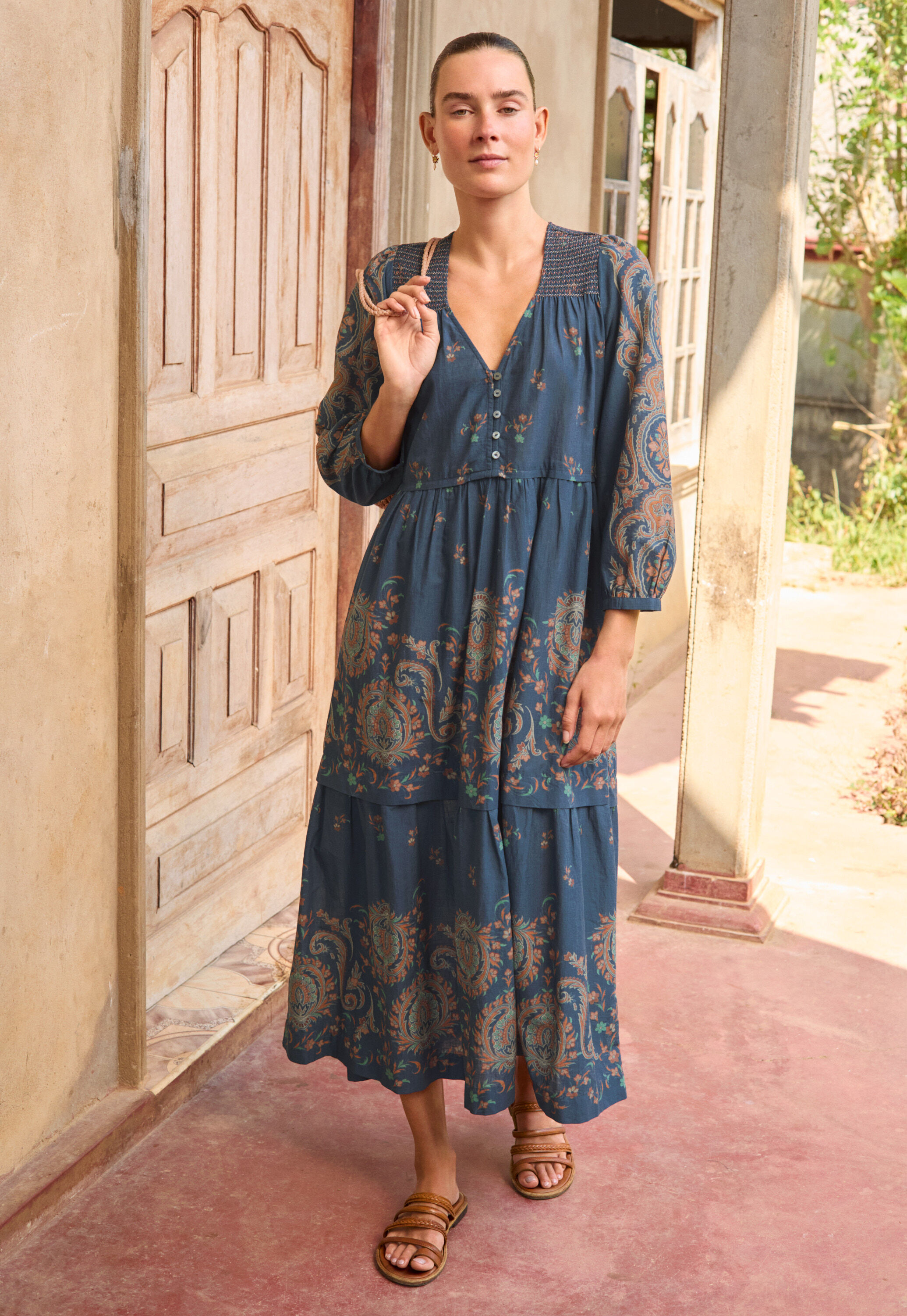 Pintuck blouse