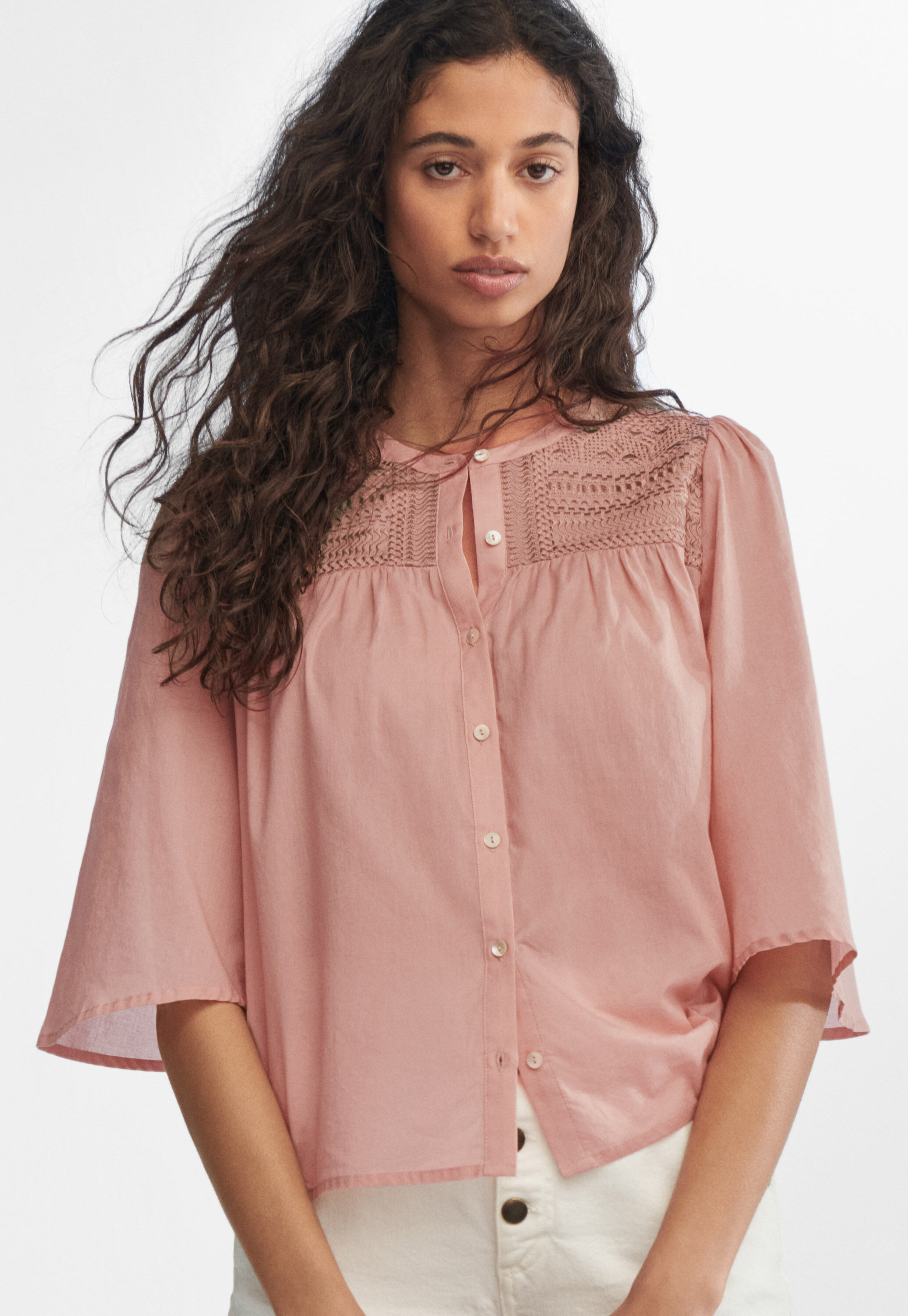 Embroidered blouse