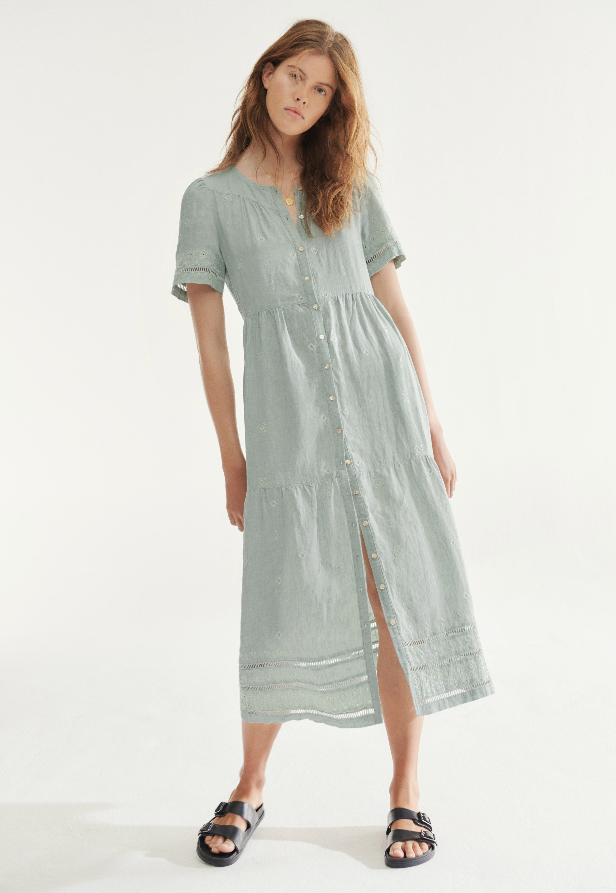 Embroidered dress