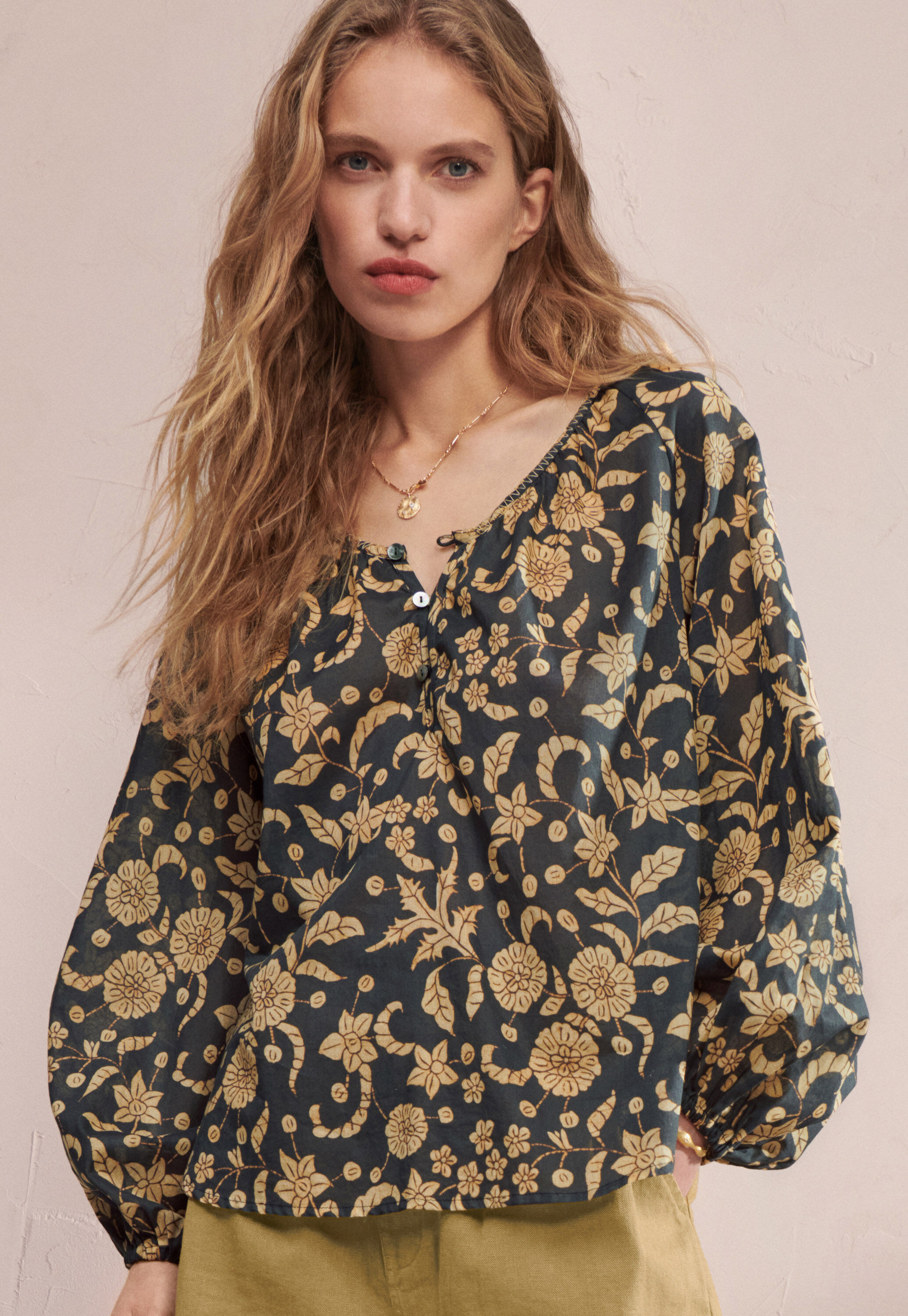 Printed blouse