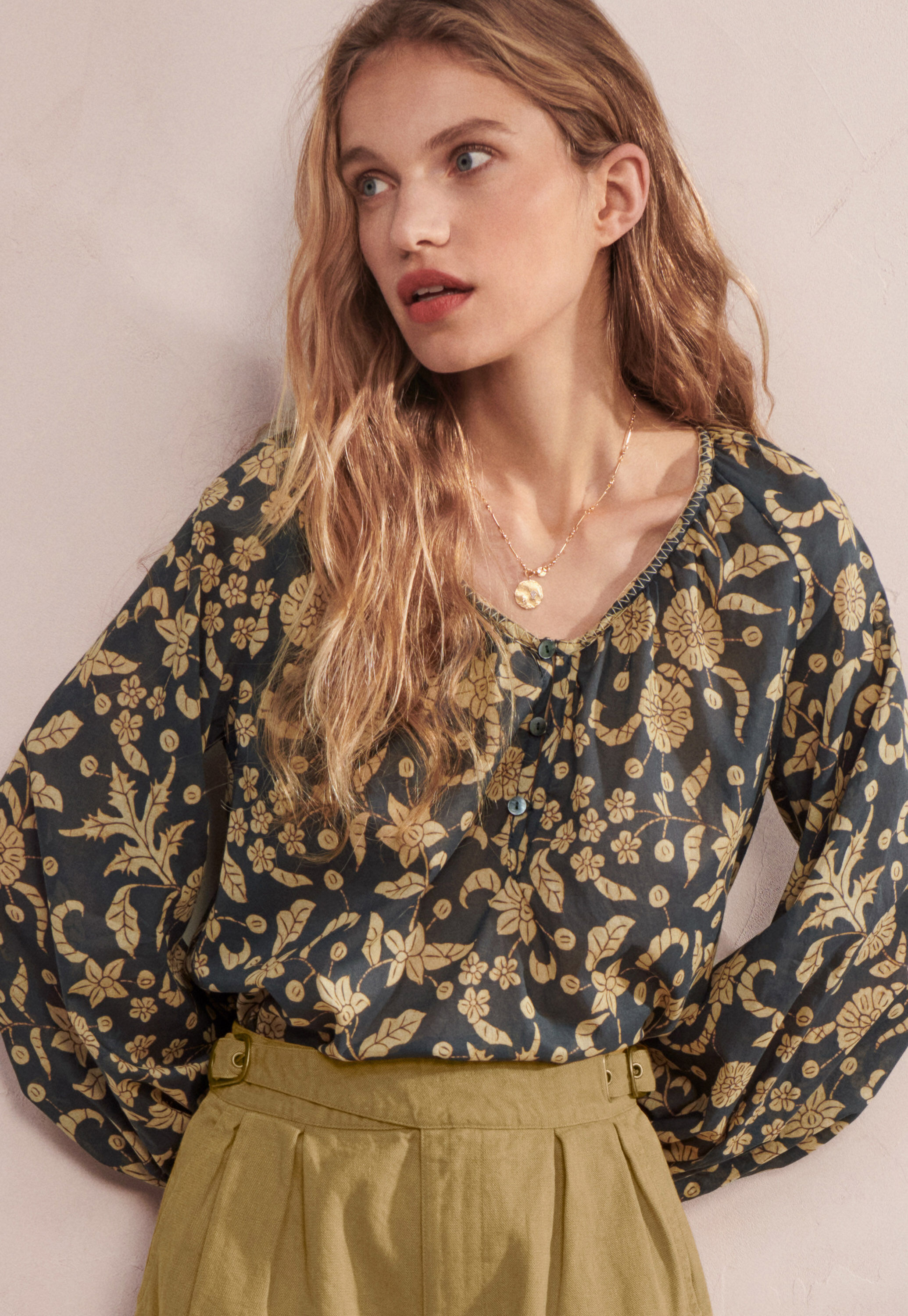 Printed blouse
