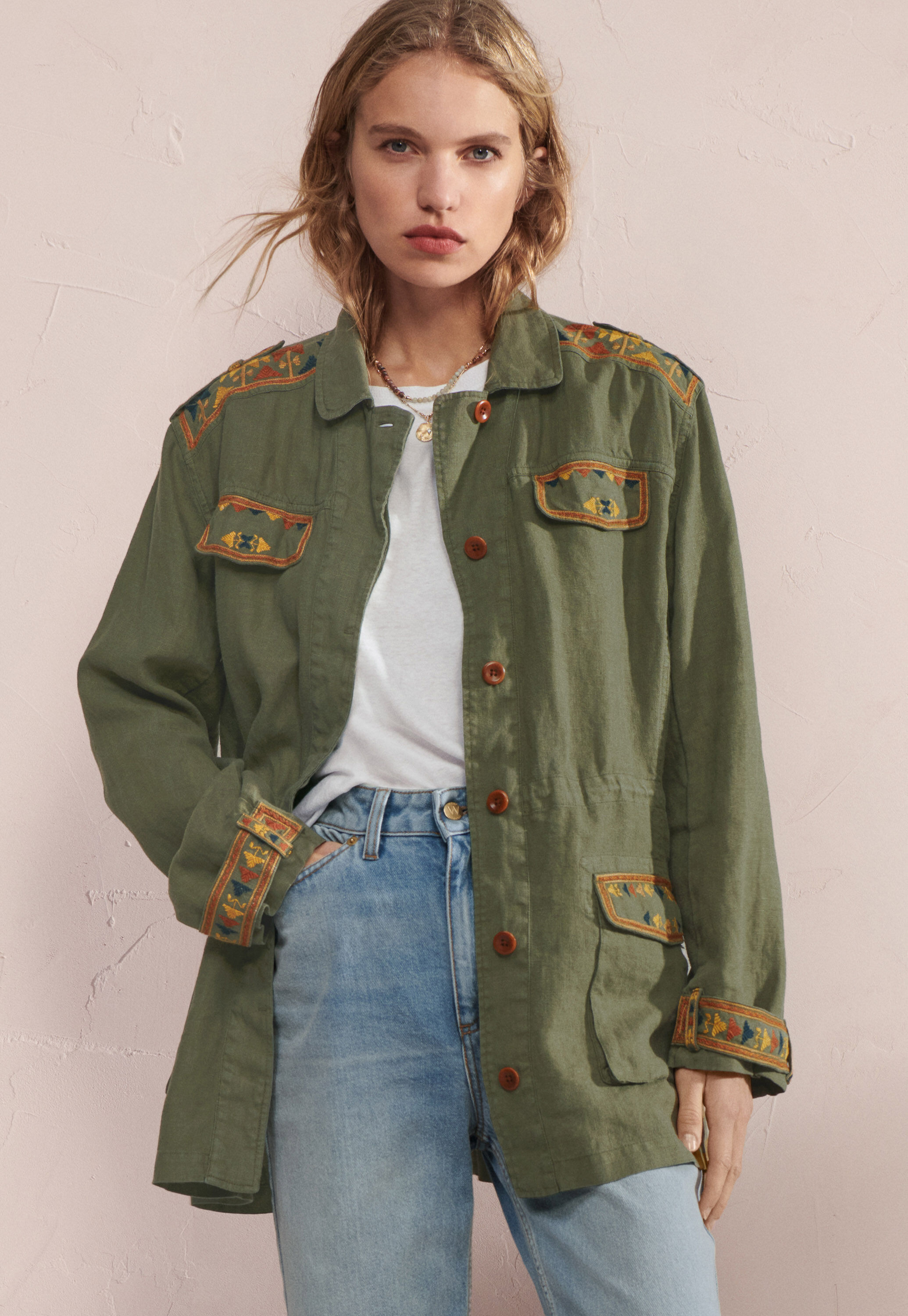 Pintuck blouse